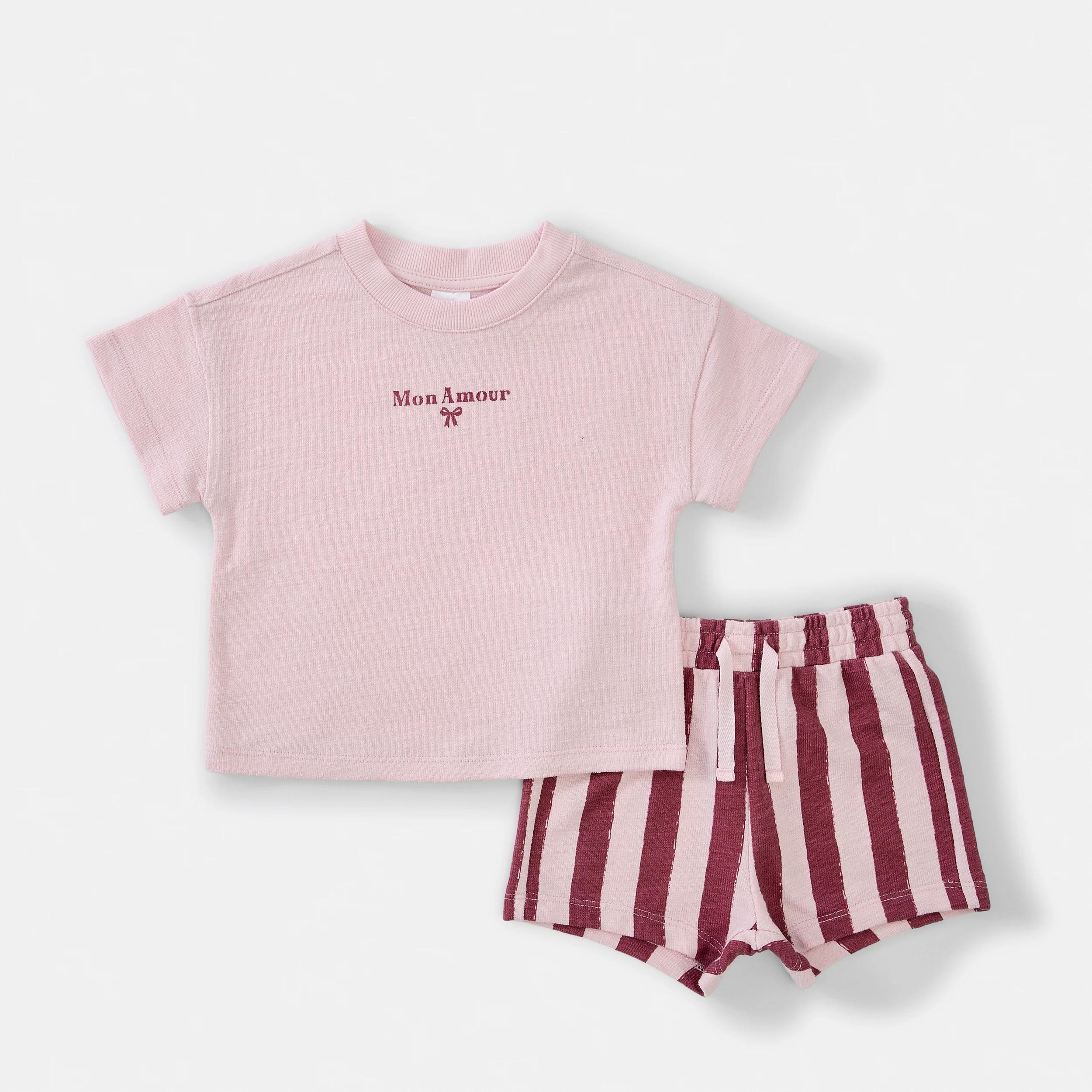 1 Australian Cotton Slub Set Pnk Amor, 1 of 6