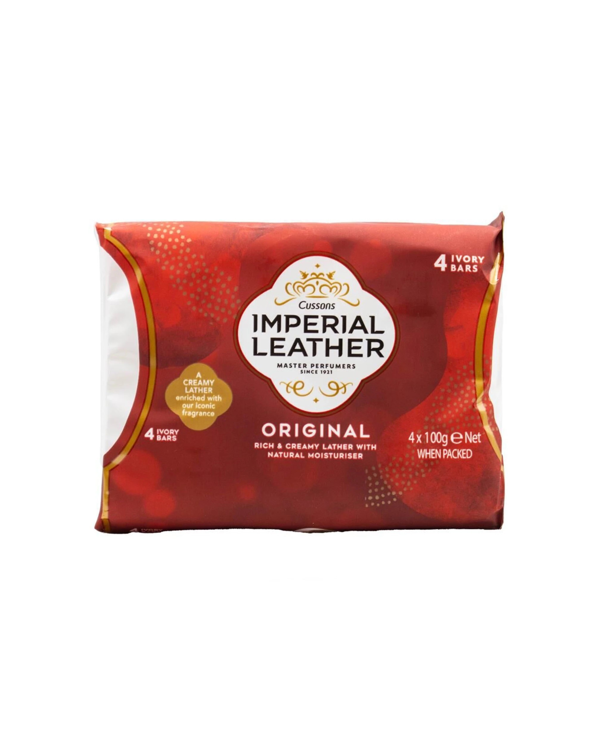 2 Imperial Leather 6x 4pc Ivory Soap Bars Original Moisturising Pack 100g - Red, 2 of 3