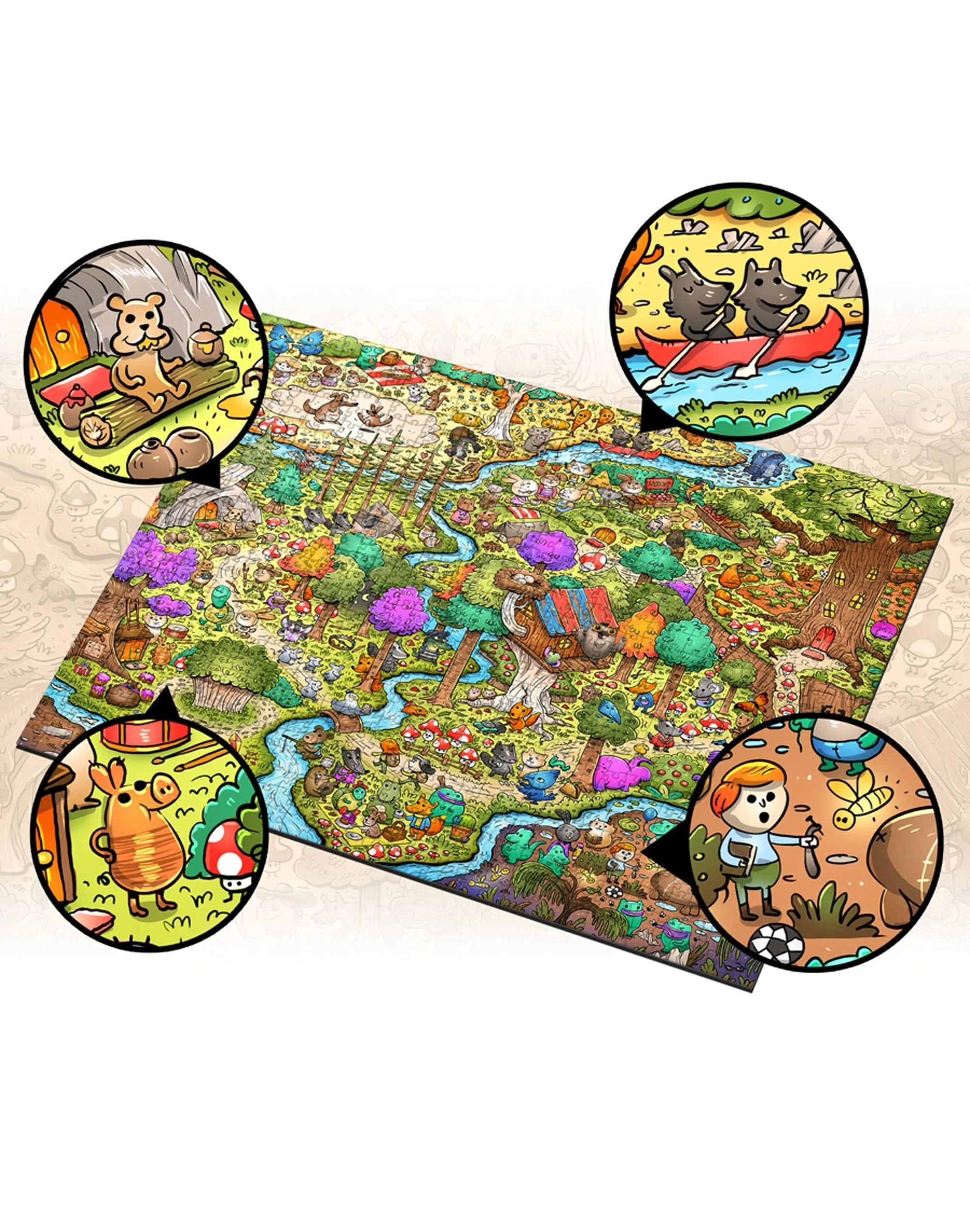 6 Vizzles Winnie The Pooh 1000 Piece Puzzle, 6 of 8