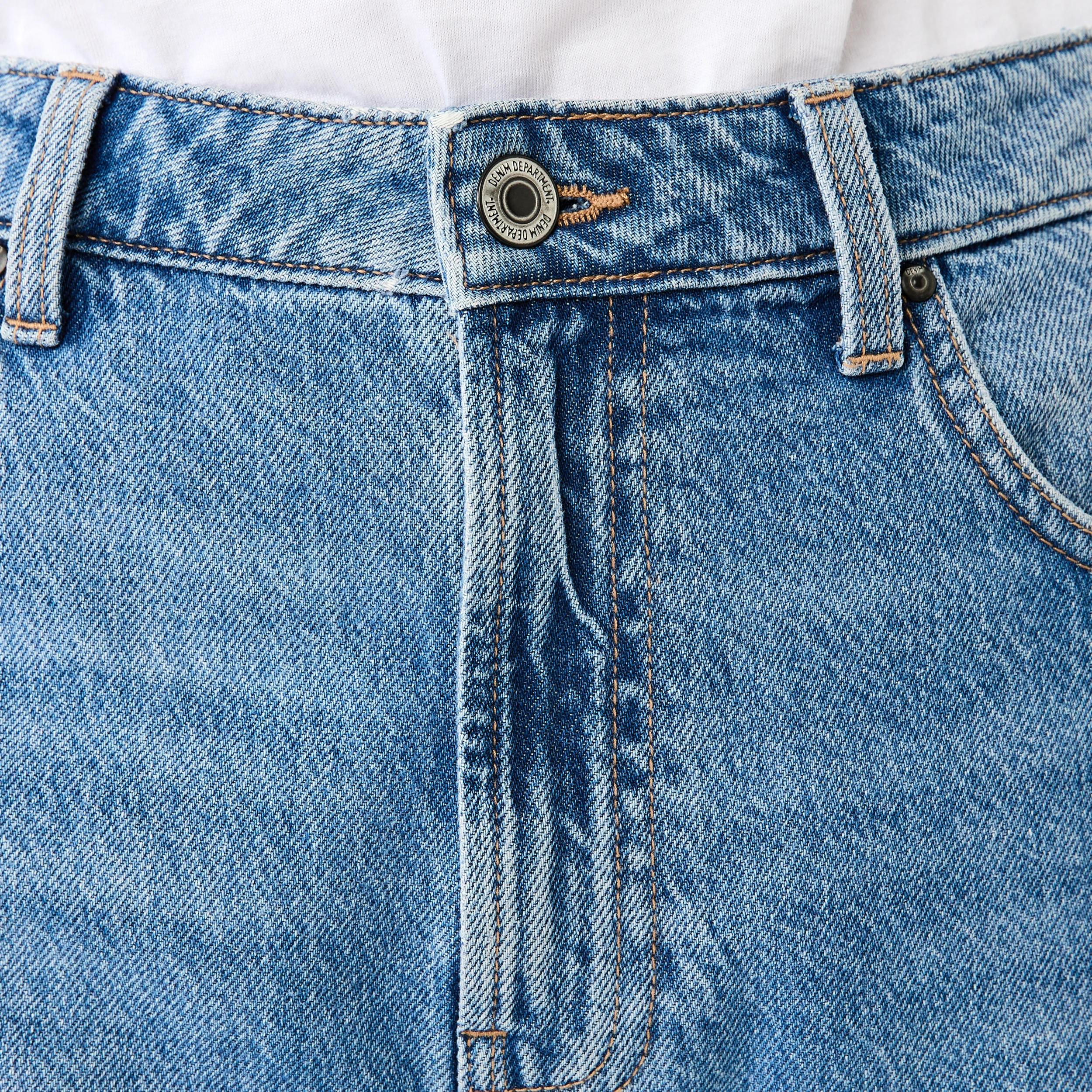 5 Straight Leg Jeans MID WASH, 5 of 11