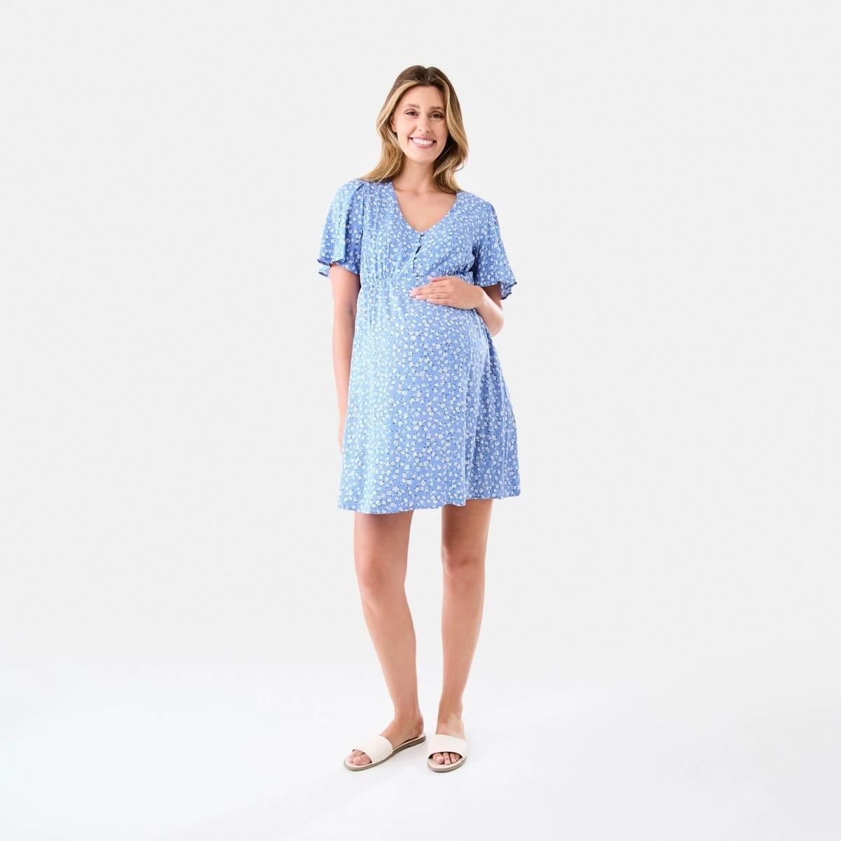 8 Maternity Short Tea Dress Lunadty B, 8 of 8
