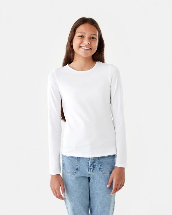 Plain Long Sleeve Top
