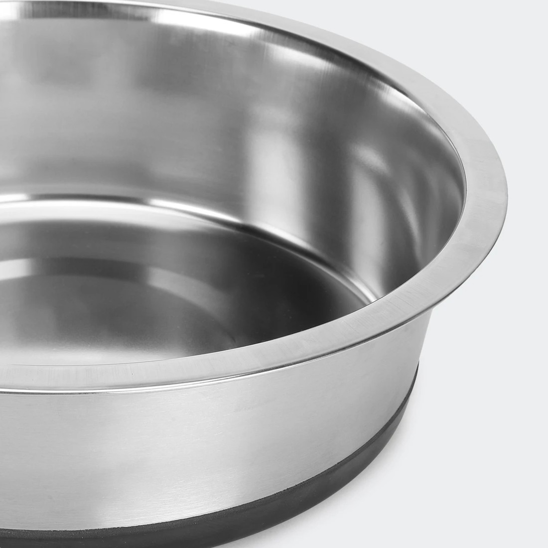 3 Pet Bowl Stainless Steel & Rubber - Extra Large, 3 of 6