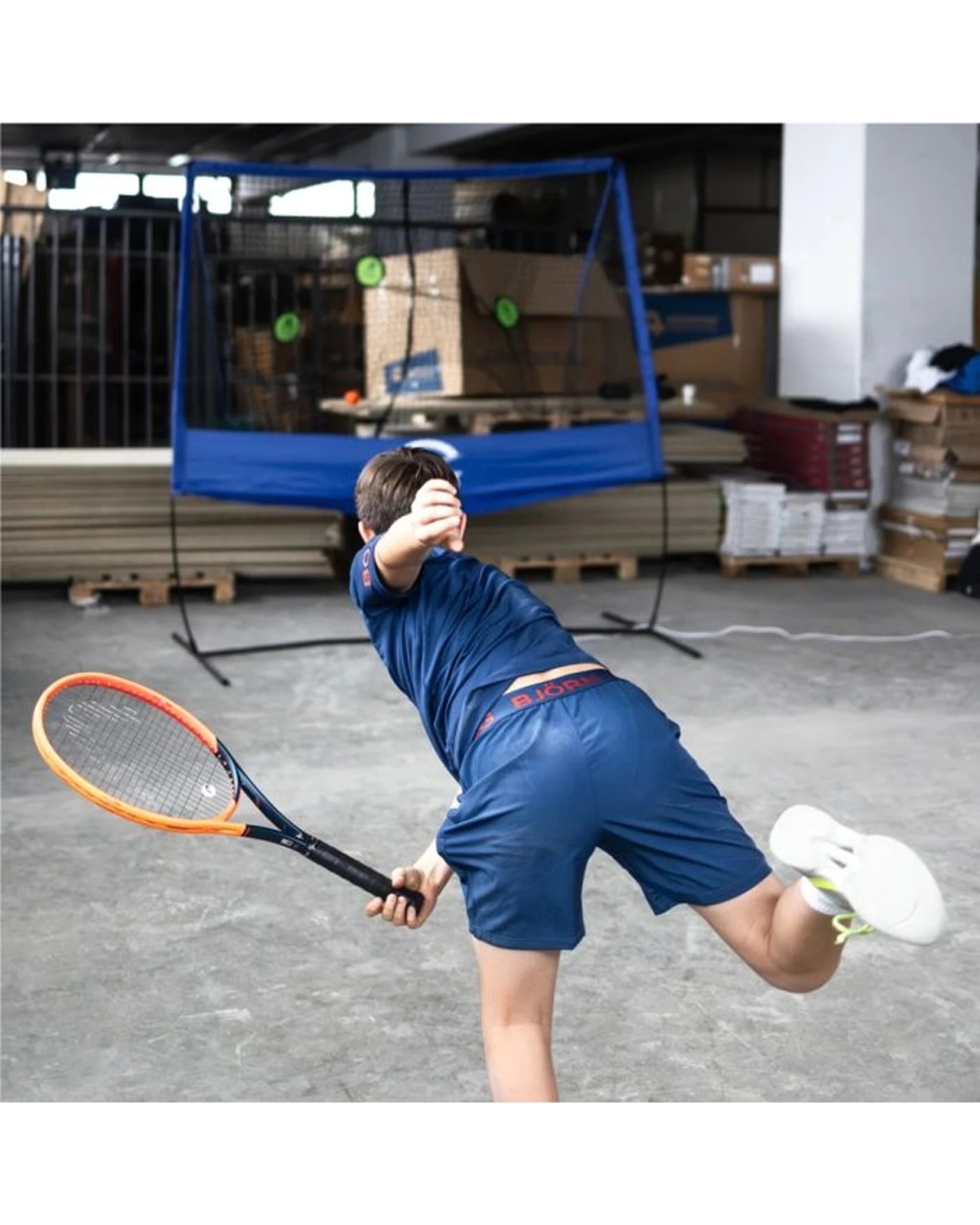 2 Fast Track Tennis Feedback System Portable Solo Trainer Indoor Outdoor - Multi, 2 of 4