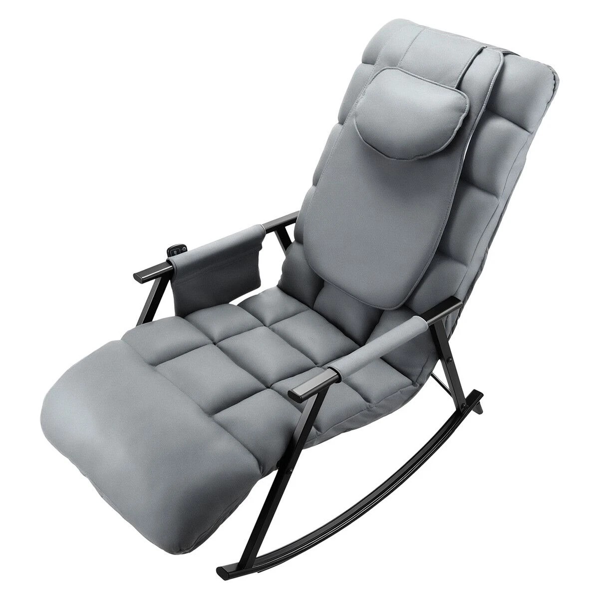 4 HOMASA Massage Chair Rocking Sofa Recliner Armchair Full Body Massaging, 4 of 5