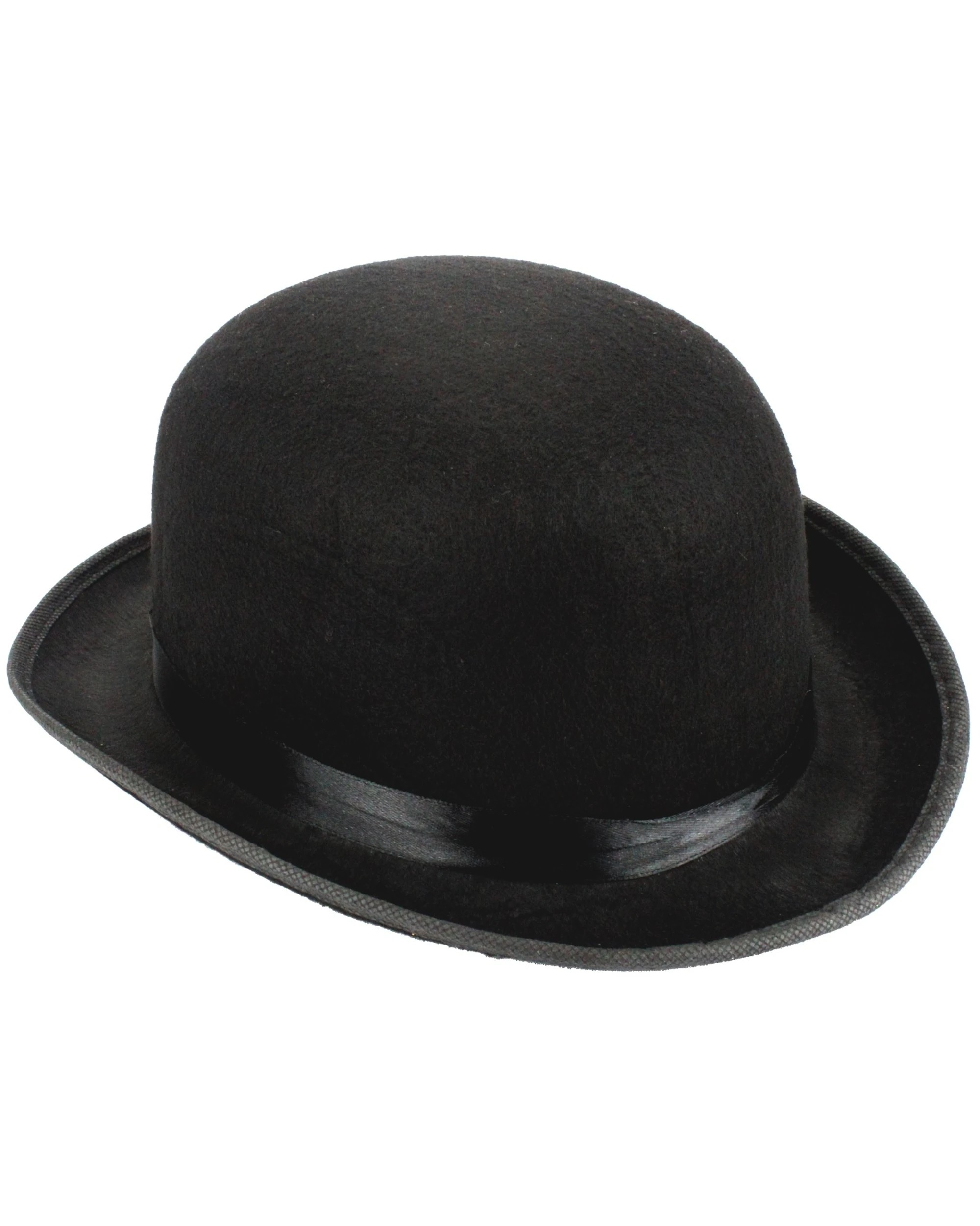 1 Partyrama Black Bowler Hat Adult, 1 of 1