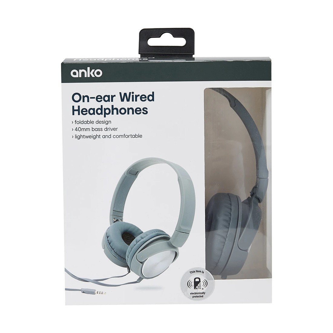 9 On-Ear Wired Headphones - Silver Look, 9 of 10
