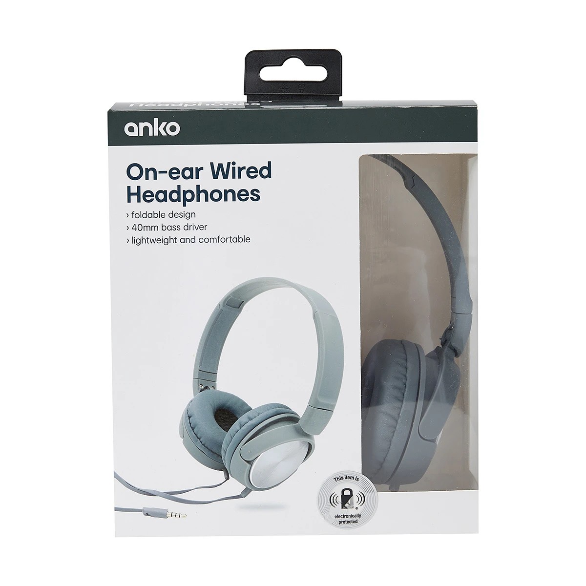 9 On-Ear Wired Headphones - Silver Look, 9 of 10