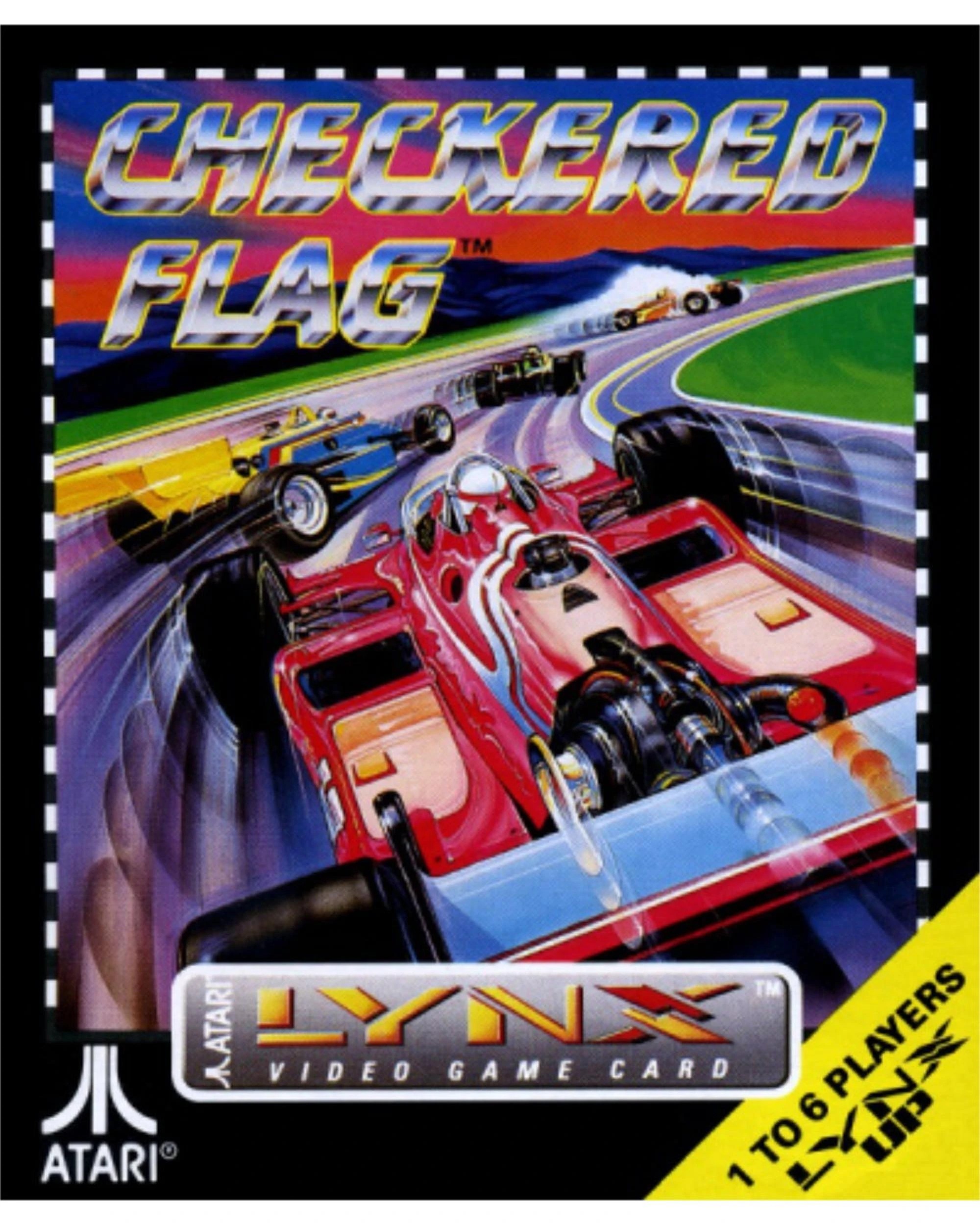 1 Checkered Flag - Atari Lynx, 1 of 3