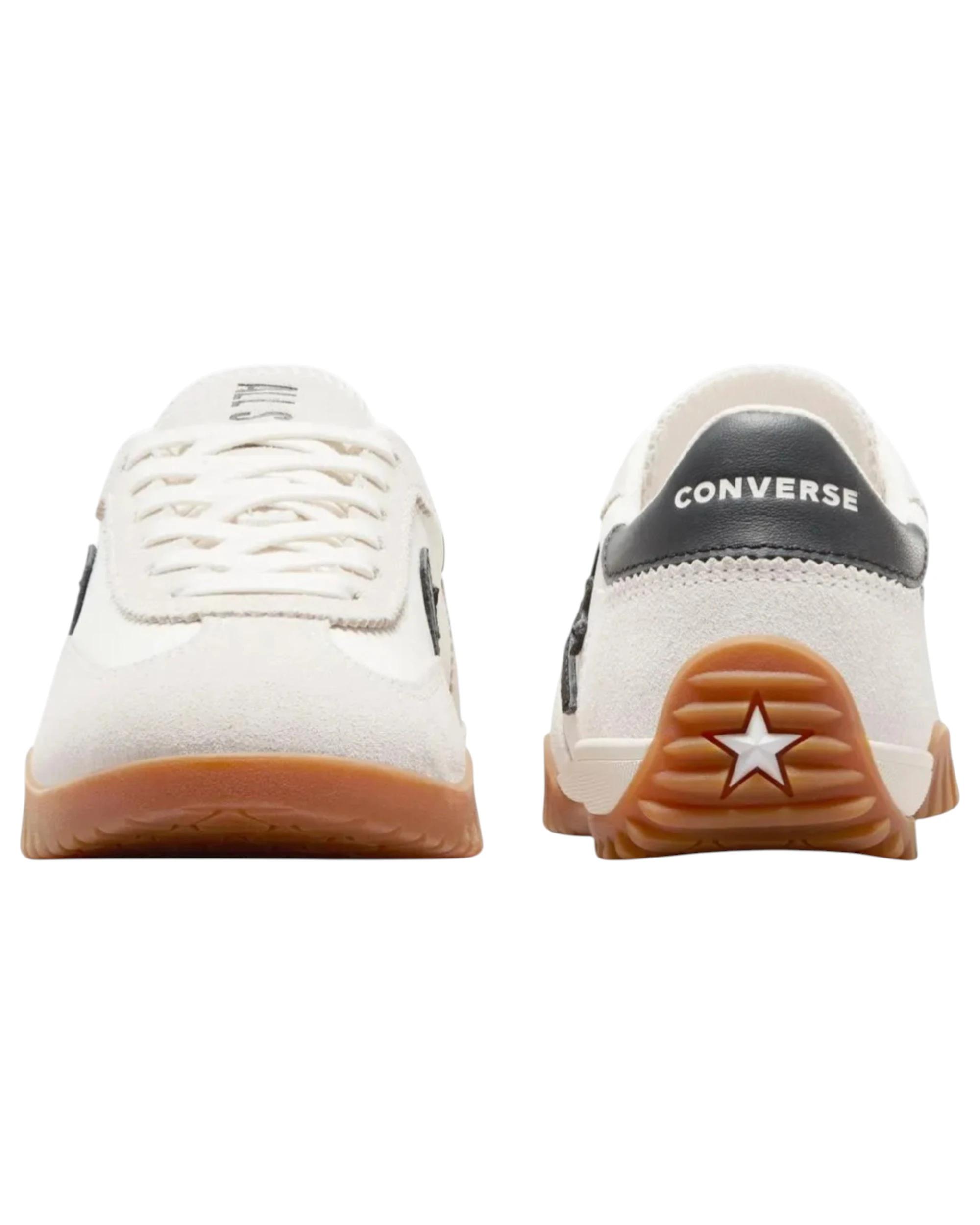 7 Converse Unisex Run Star Trainer Low Top Egret Casual Shoes Egret/black/honey, 7 of 9