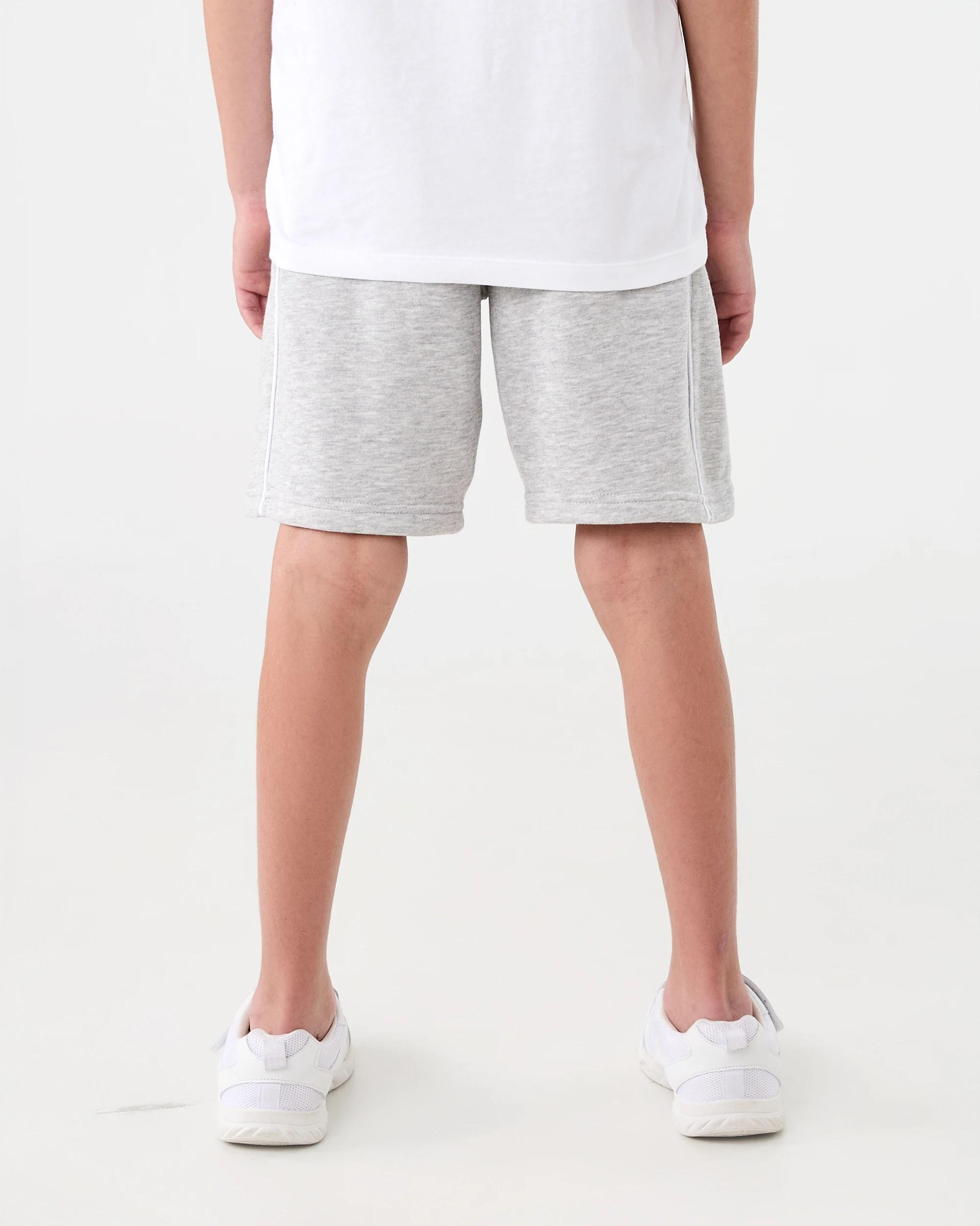2 Panelled Knit Shorts Kgry Marle, 2 of 7