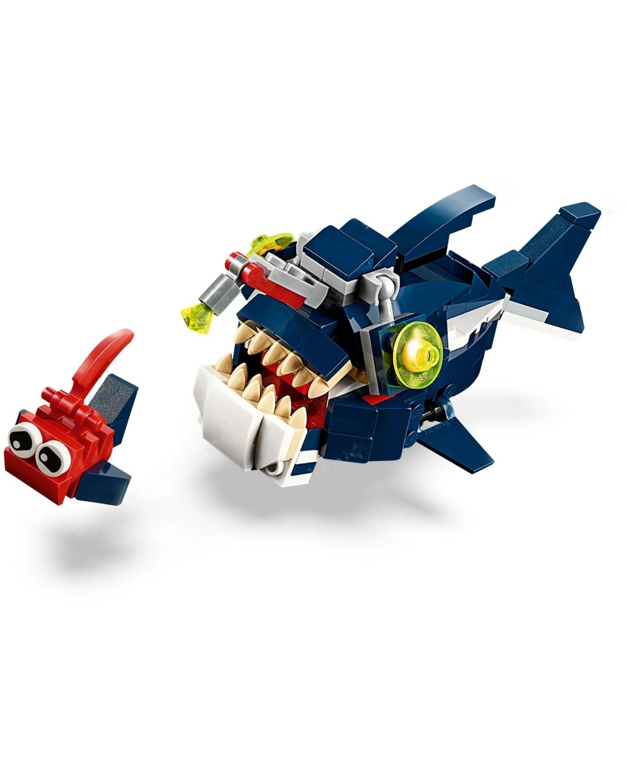 4 LEGO 31088 Deep Sea Creatures 3-in-1 Shark, Squid, Anglerfish Building Set, 4 of 5