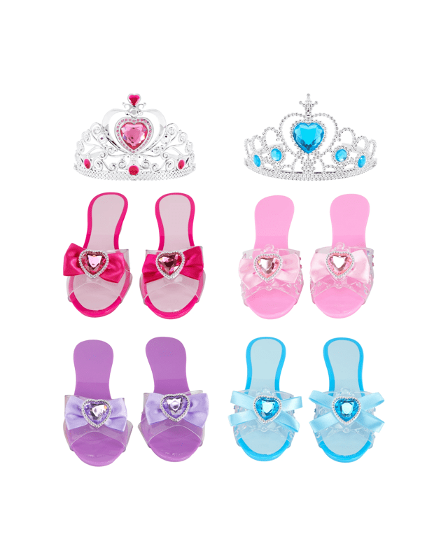 Princess Shoes and Tiara Set - Asso