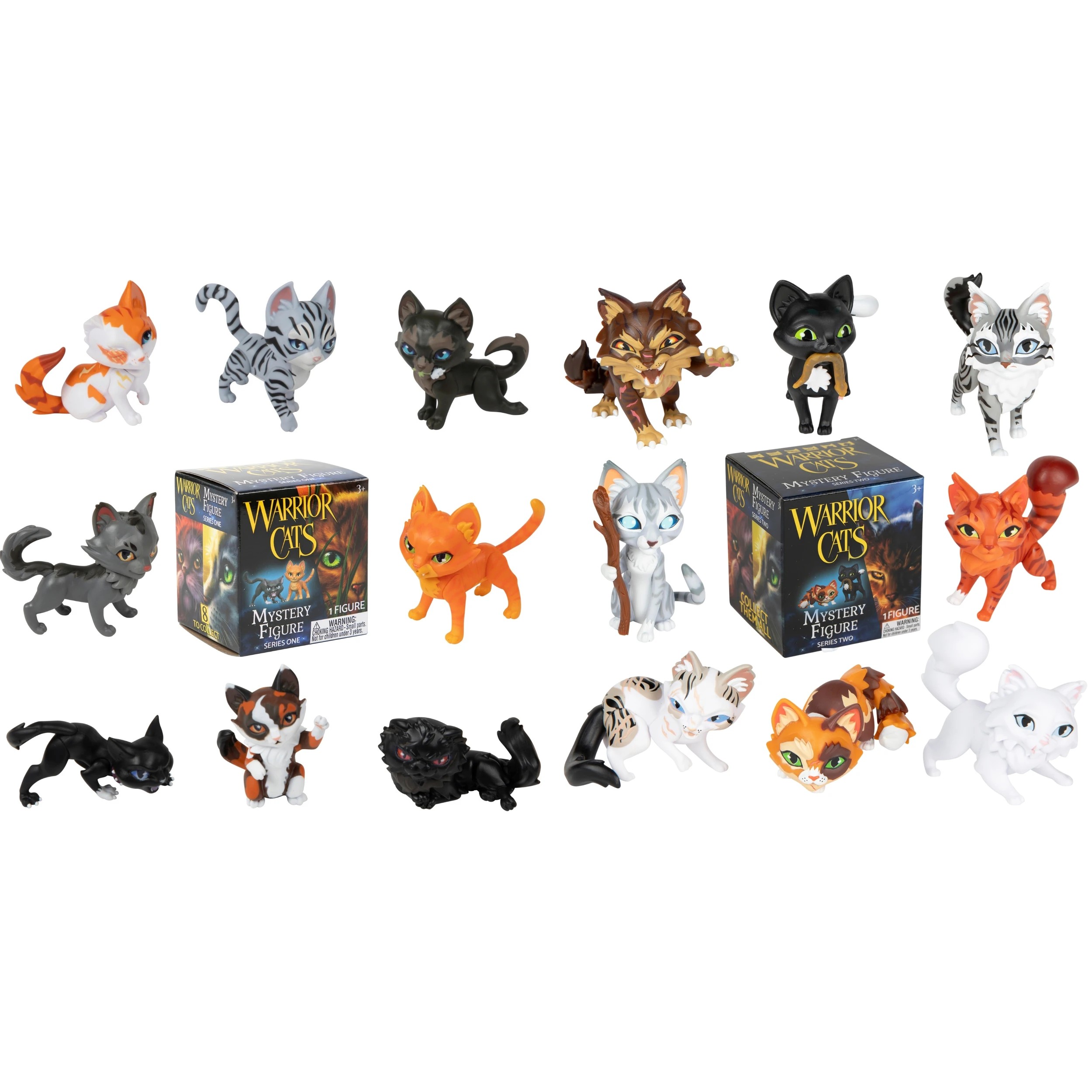 1 Warrior Cats 2.5 Inch Mystery Figures Series 1 - Assorted - Multi, 1 of 10