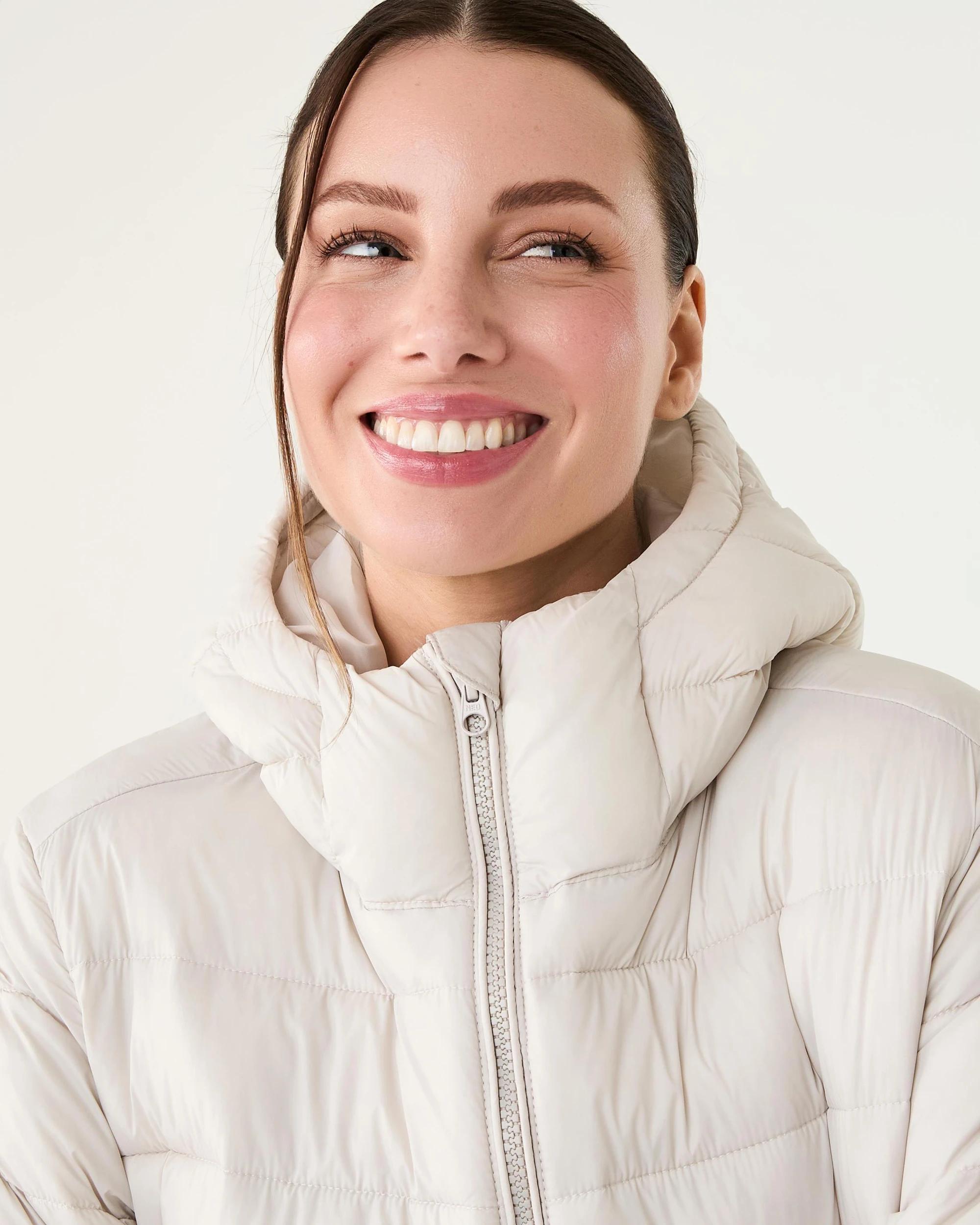 5 Active Womens Packable Puffer Jacket Peak Grey, 5 of 7