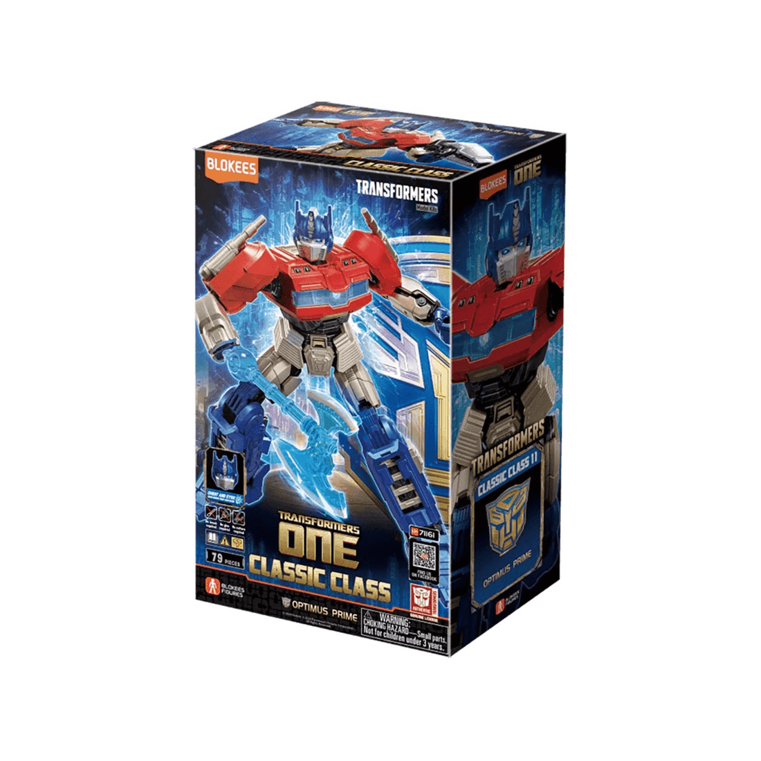 1 Blokees Transformers Classic Class 11 One Optimus Prime Model Kit, 1 of 8