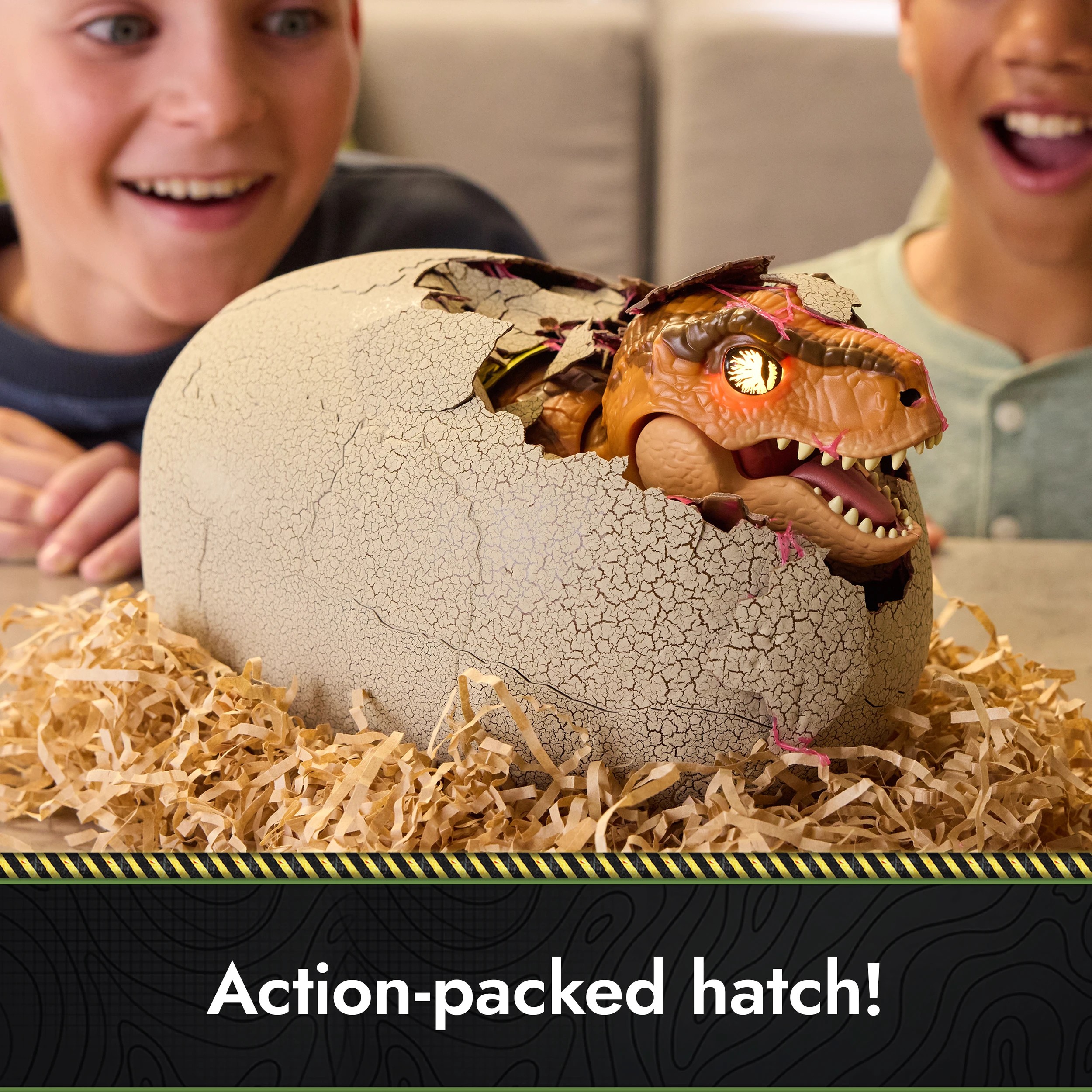 8 Jurassic World Primal Hatch T. Rex Specimen Toy, 8 of 9