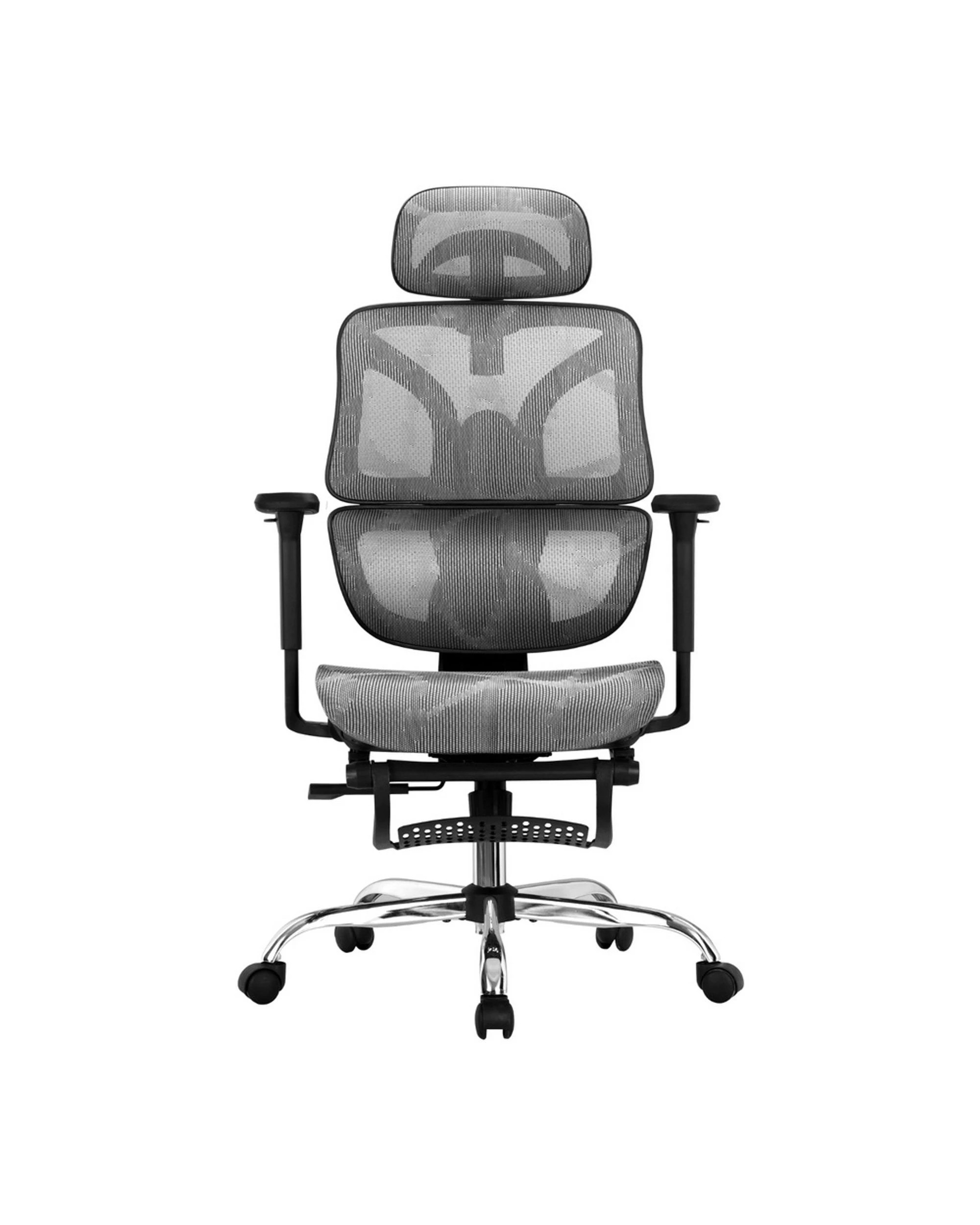 3 Artiss Ergonomic Office Chair Footrest
 - Grey, 3 of 3