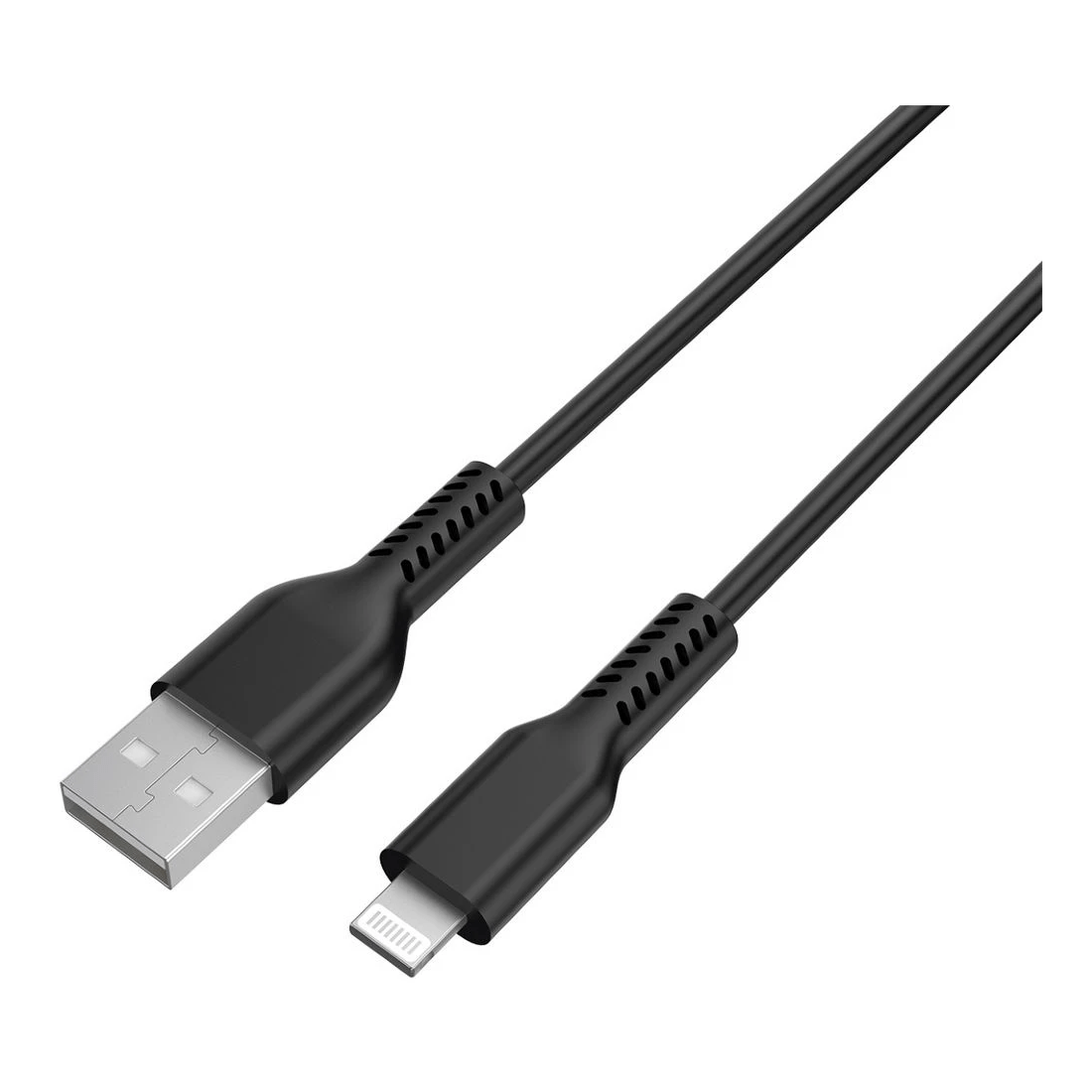 1 Keji USB-A to Lightning Cable 2m Black, 1 of 5