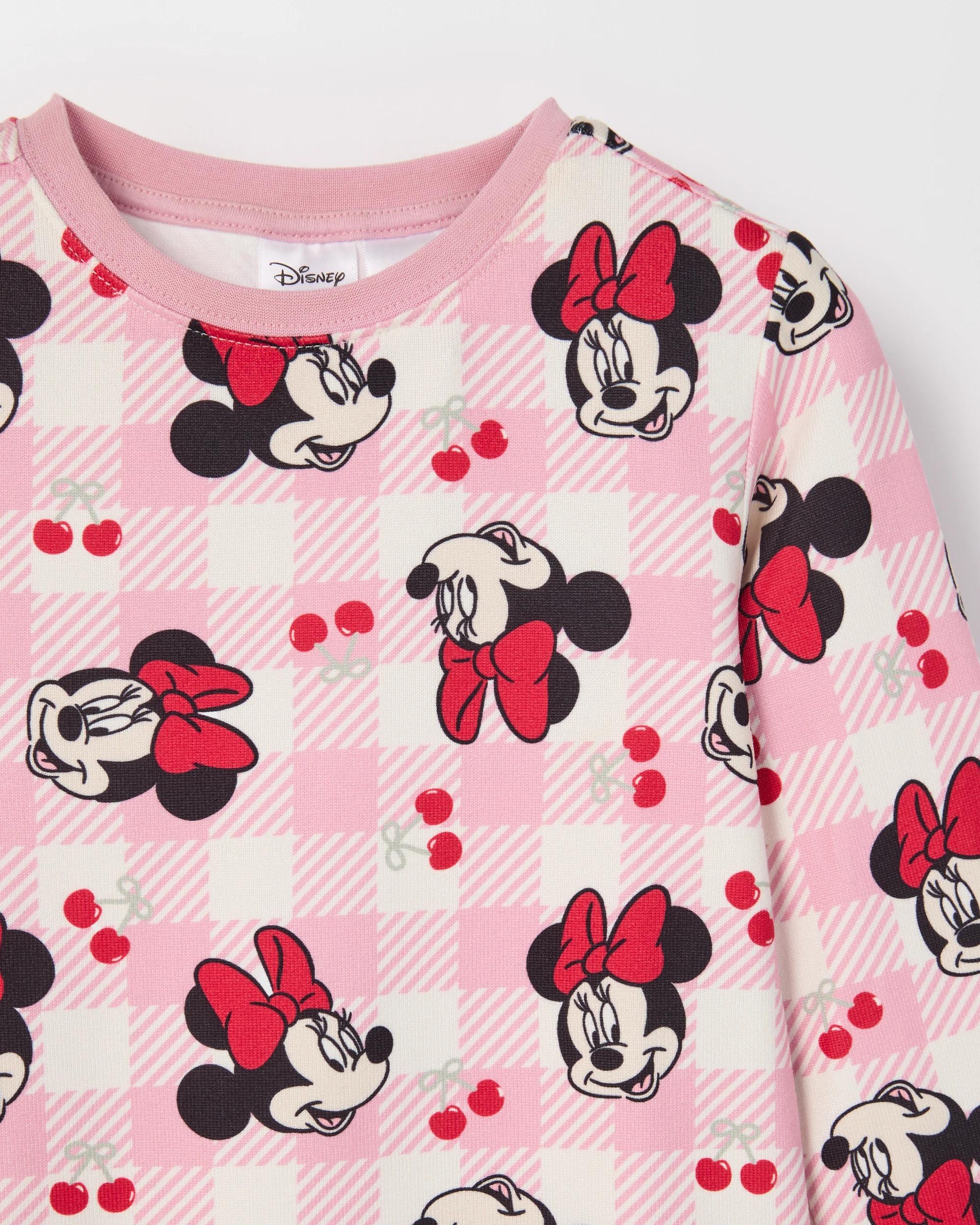 5 Disney Minnie Gift Pack Younger Girls Hacci Knit Pyjama Set MINNIE, 5 of 8