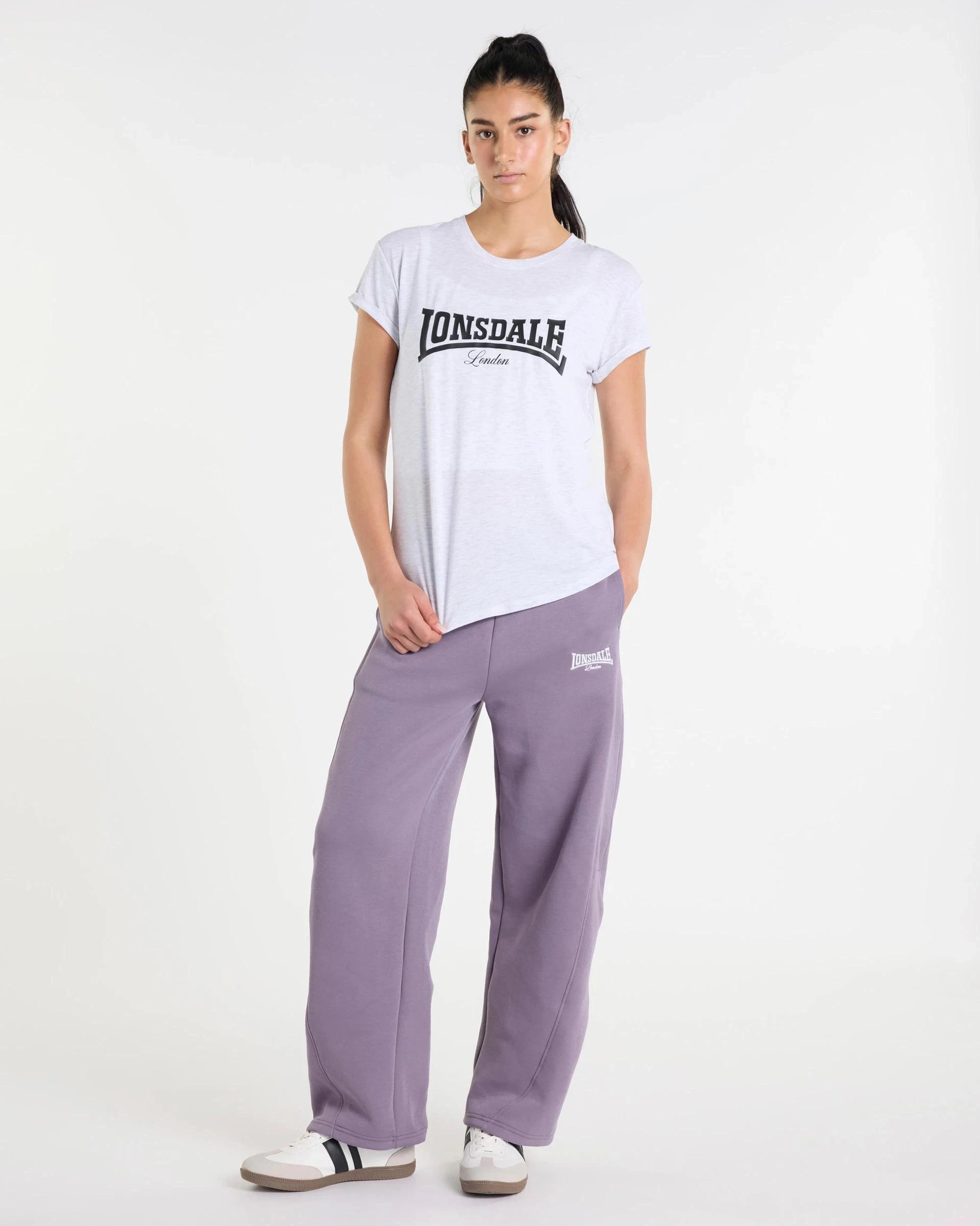1 Lonsdale Silver Marle Malden T-shirt - Lonsdale London SILVER MARLE, 1 of 5