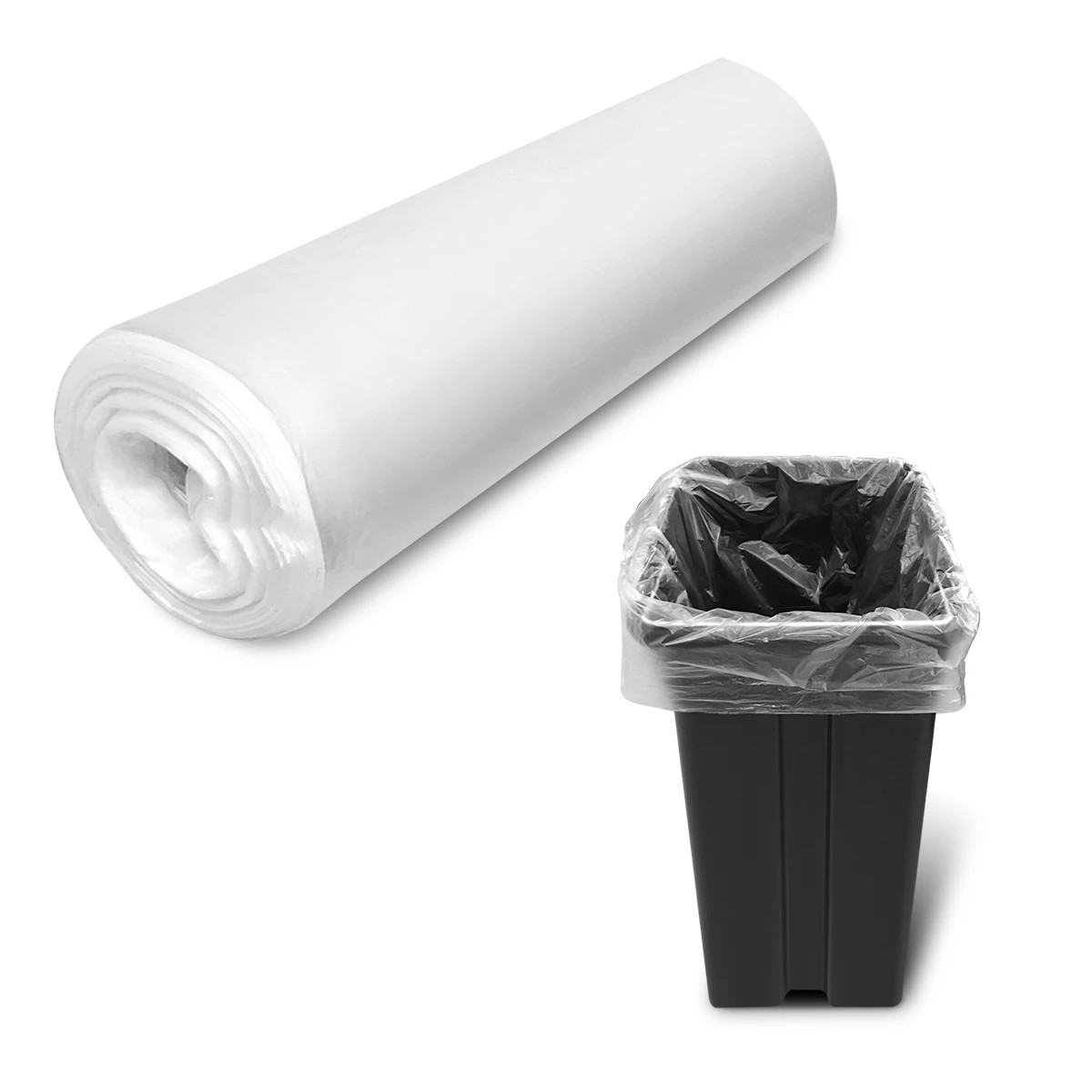 7 Maxkon 60L Pedal Recycling Bin Dustbin Kitchen Rubbish Bins Waste Garbage Trash Can with Dual Compartments Black, 7 of 7