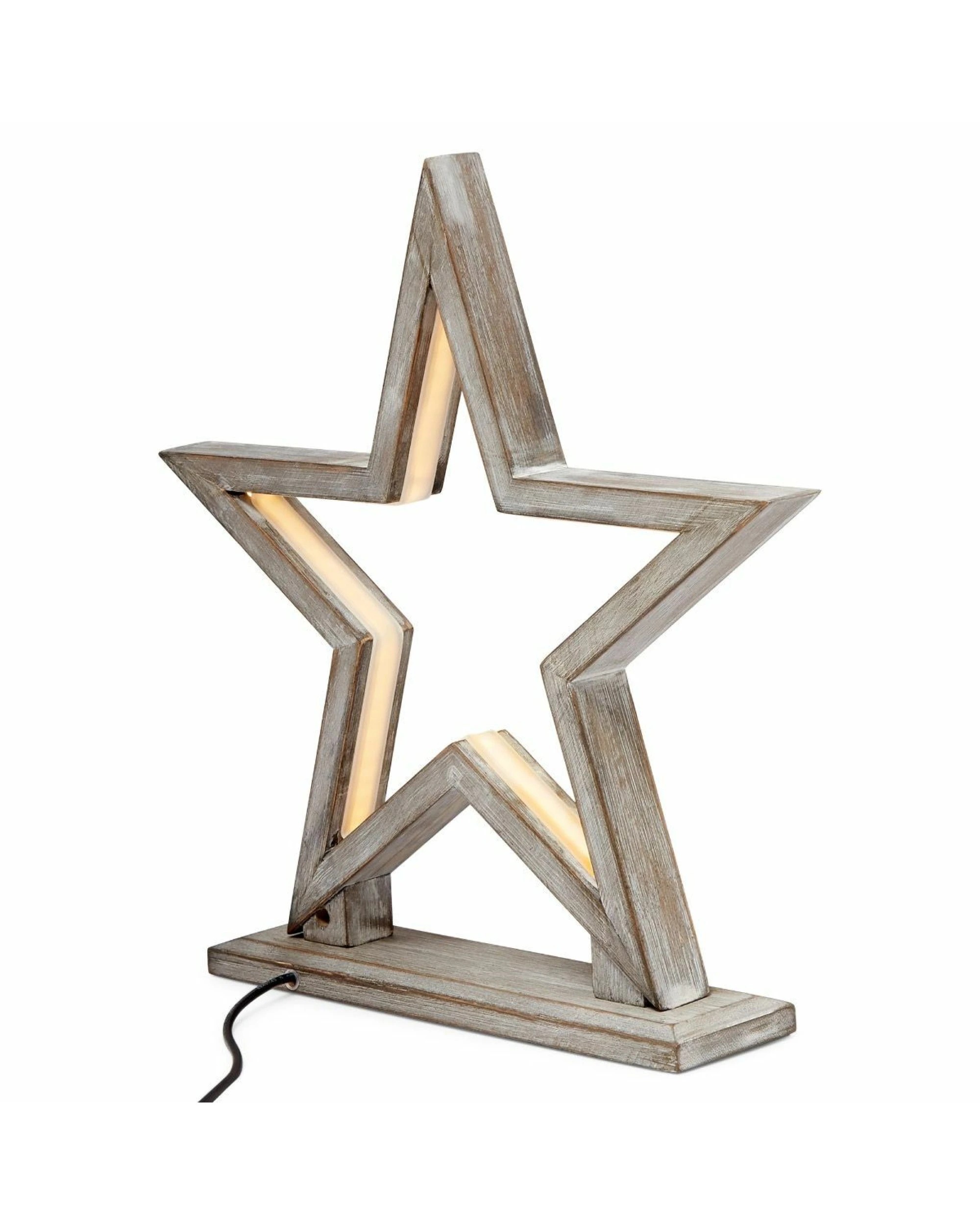 3 BR Home Bamboo Star LED Table Lamp, 3 of 6