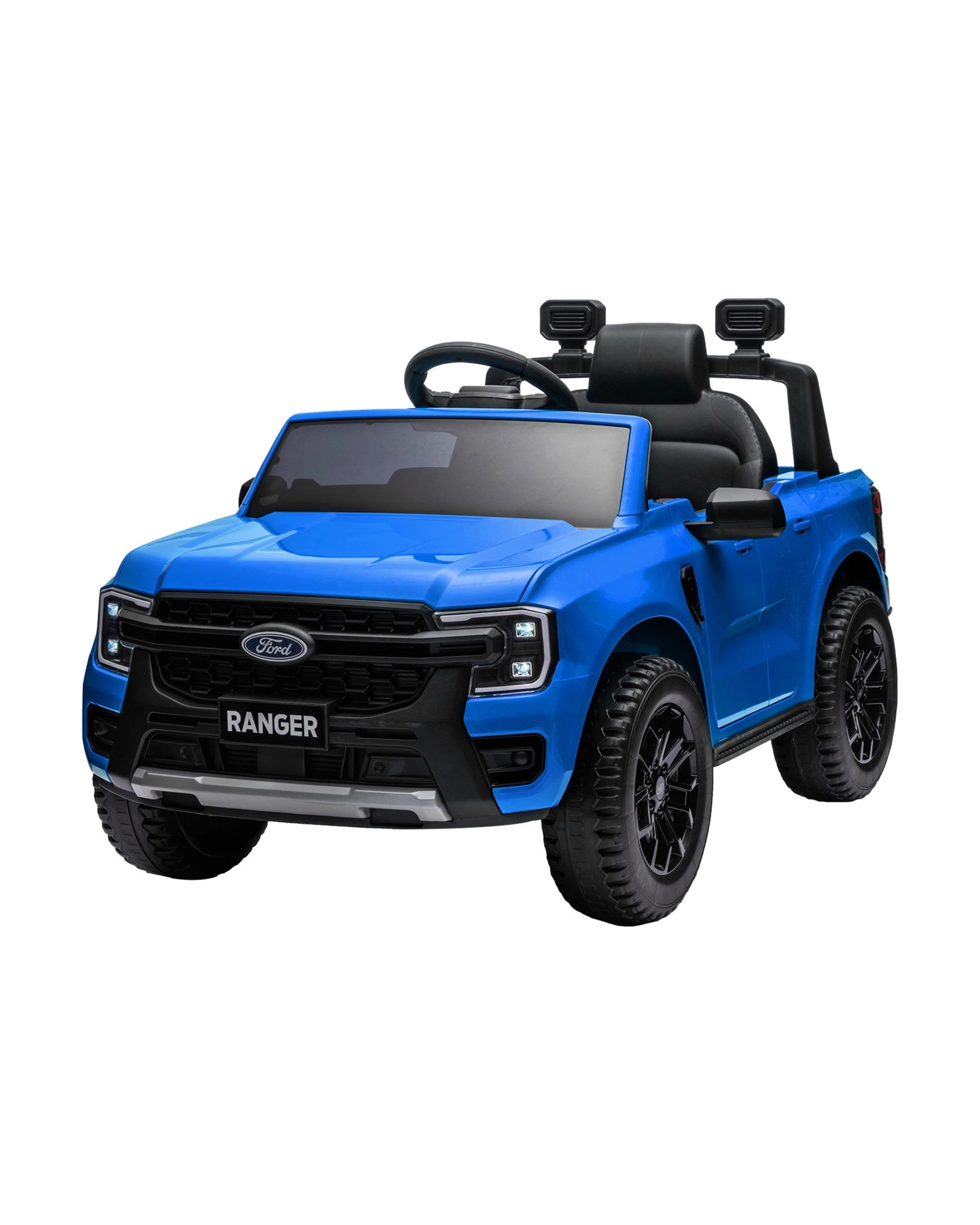 1 Kahuna Ford Ranger Electric Kids Ride On Car in Blue, 1 of 10