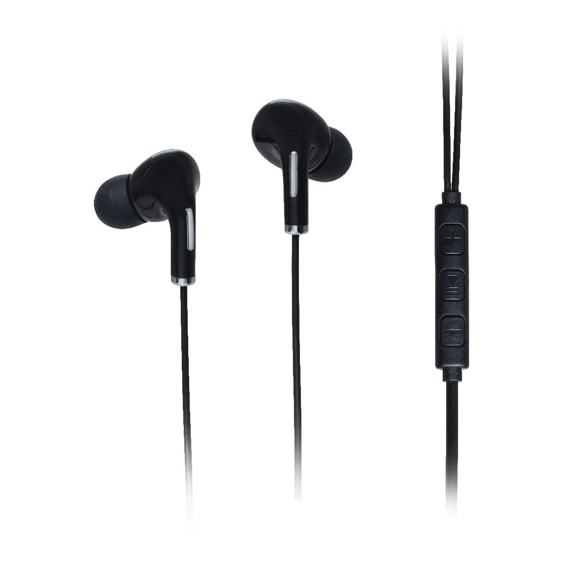 4 Keji Earphones with Inline Mic Black, 4 of 5