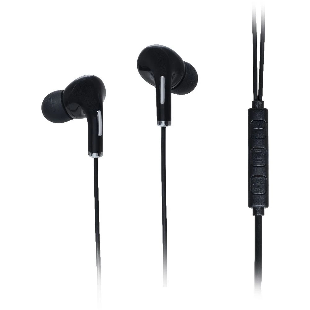 4 Keji Earphones with Inline Mic Black, 4 of 5