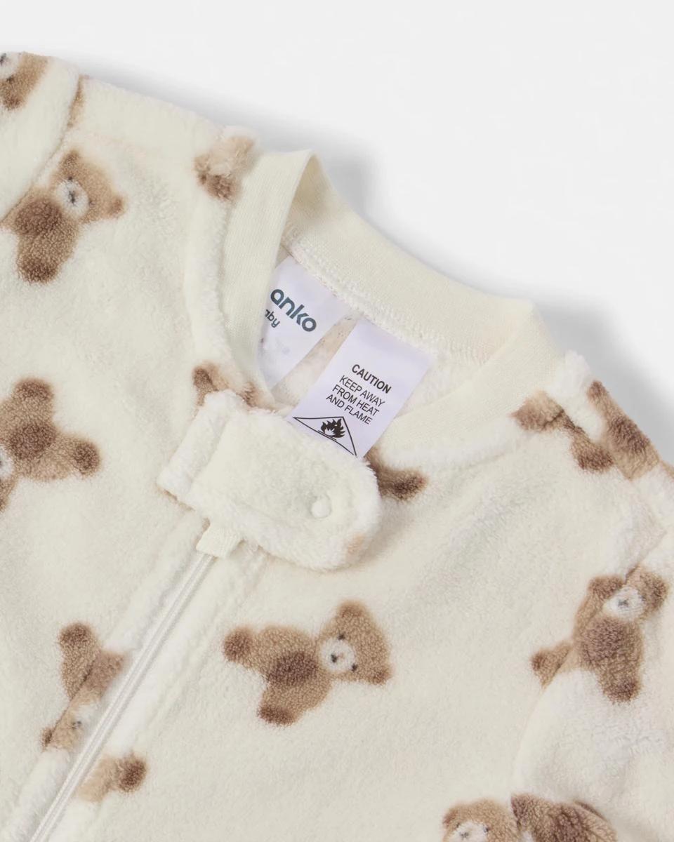 3 Fluffy Coverall Bge Bear, 3 of 4