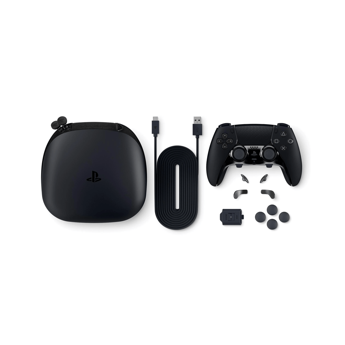 4 Sony PlayStation 5 DualSense Edge Wireless Controller - Midnight Black
 - black, 4 of 6