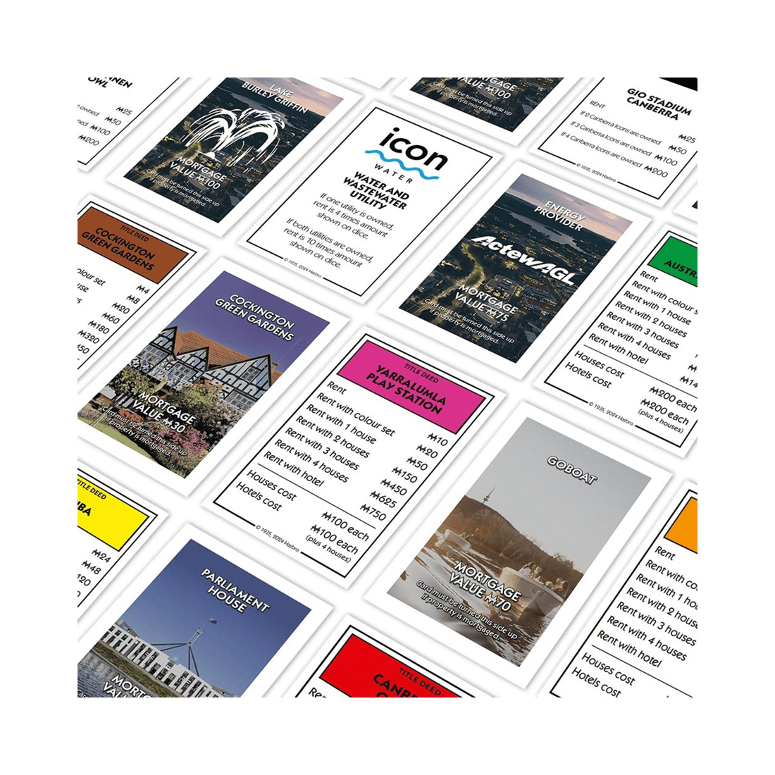 2 Winning Moves Monopoly Canberra Edition Board Game, 2 of 6