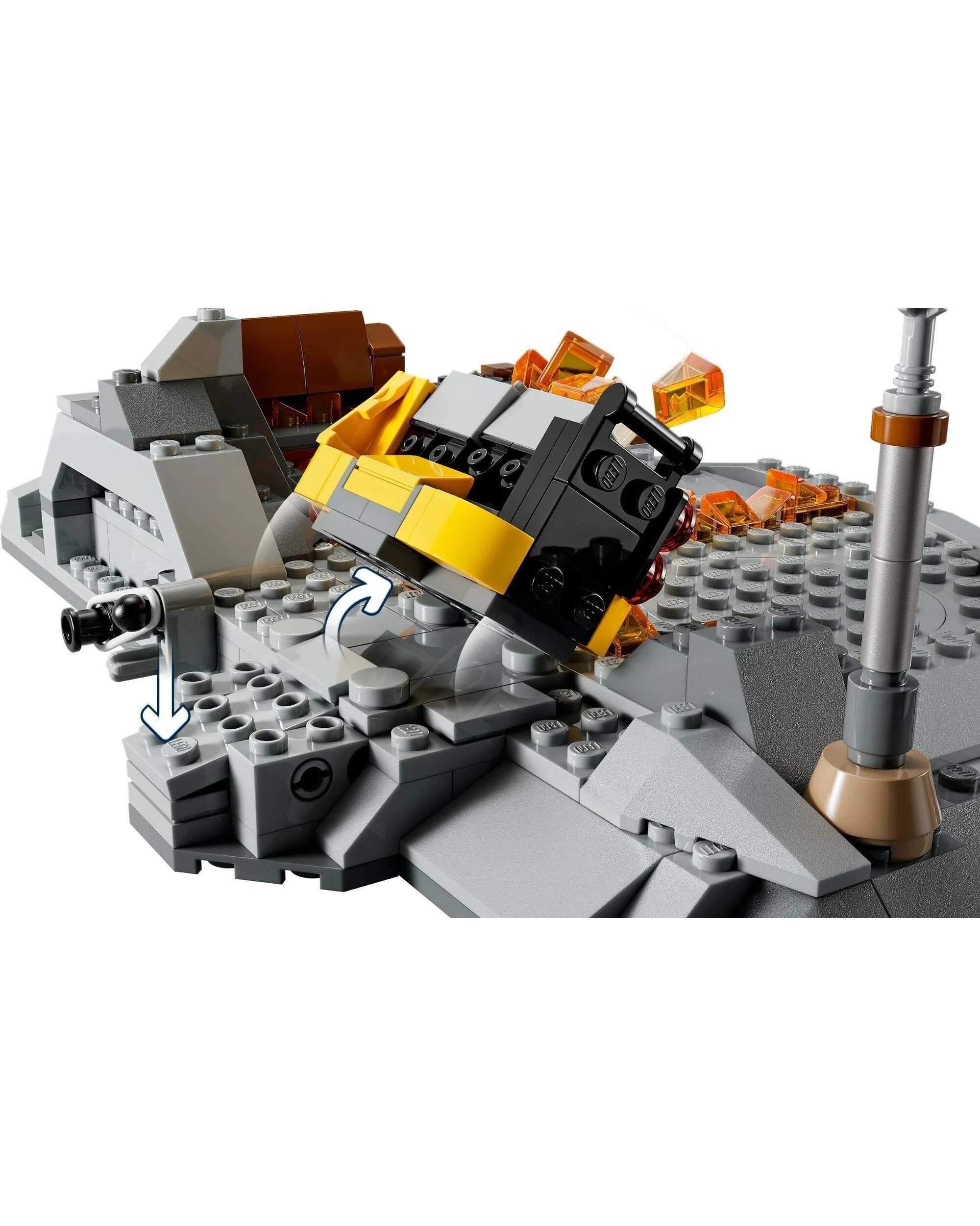 5 LEGO 75334 Obi-Wan vs. Vader Star Wars Building Set, 5 of 5