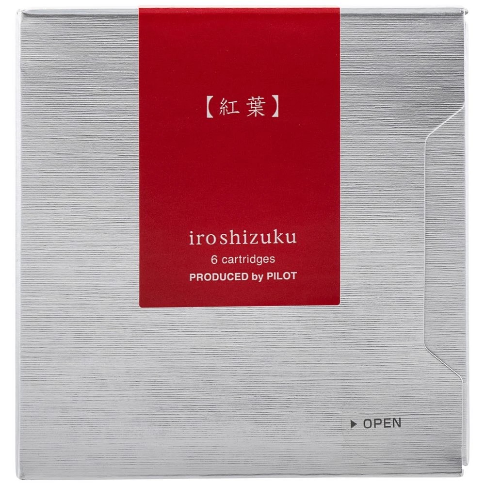 3 Iroshizuku Fountain Pen Ink Cartridge Autumn Leaves 6Pk, 3 of 3