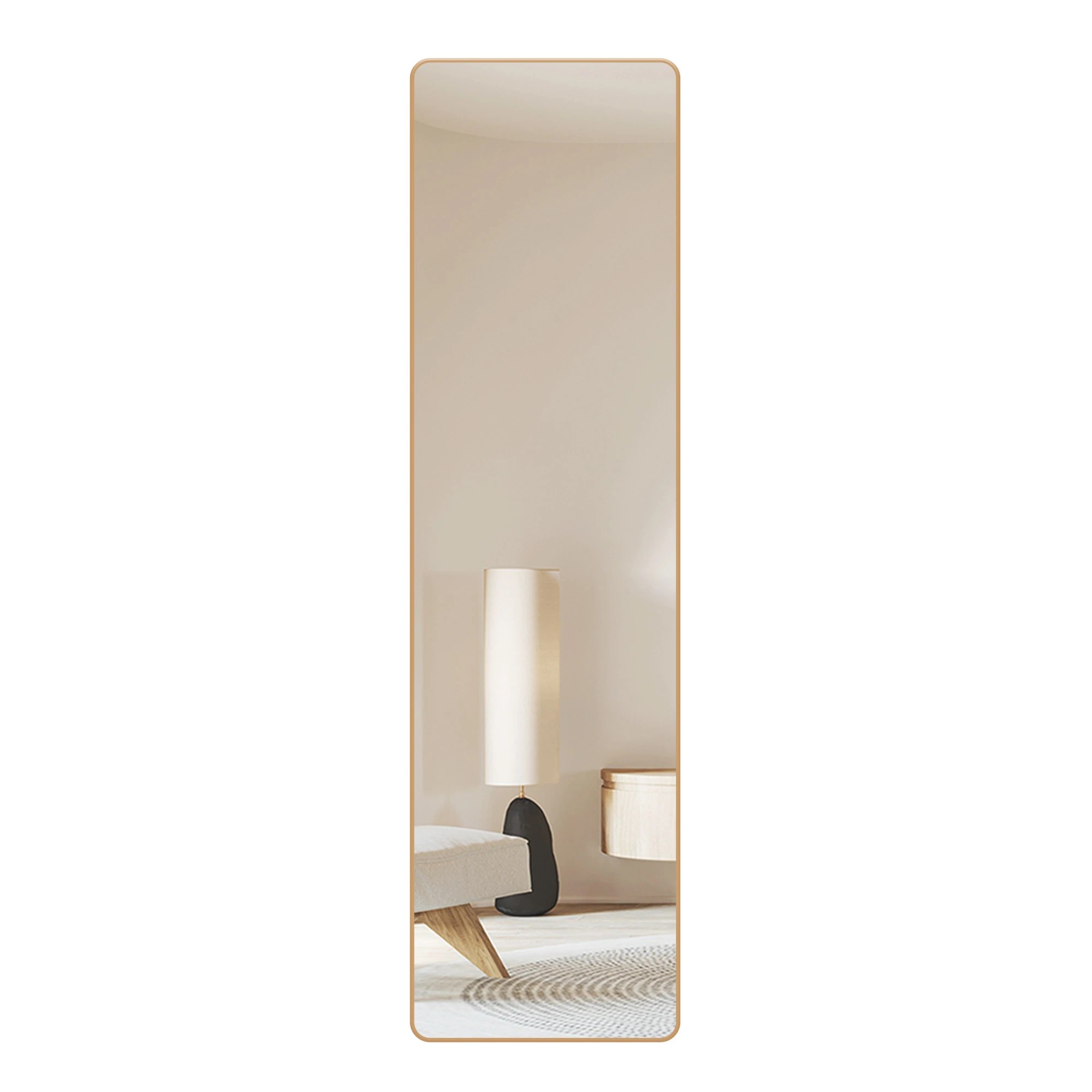 1 Yezi 150X40cm Full Length Mirror Wall Mounted, 1 of 8