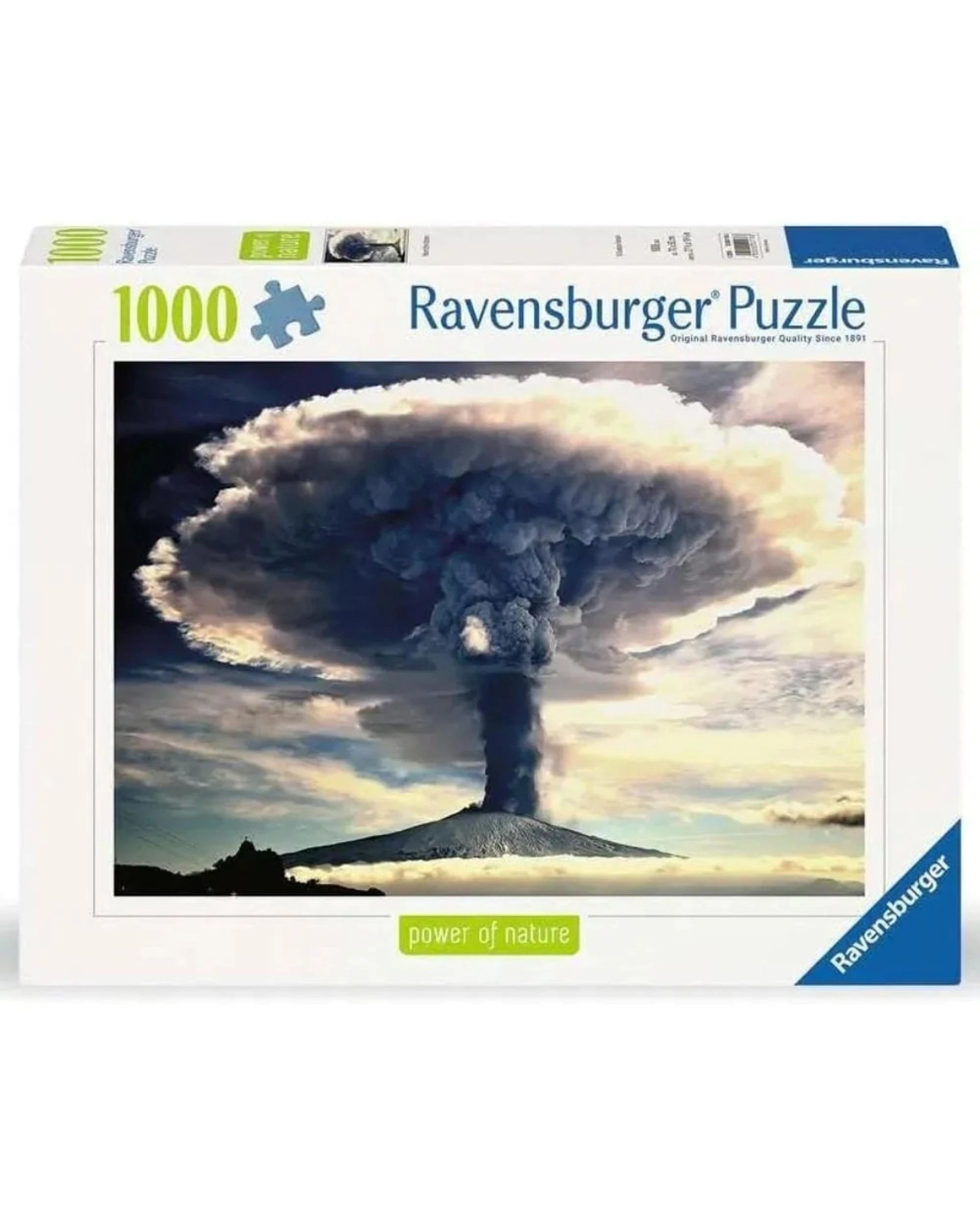 1 Ravensburger Mount Etna Volcano 1000 Piece Jigsaw Puzzle, 1 of 1