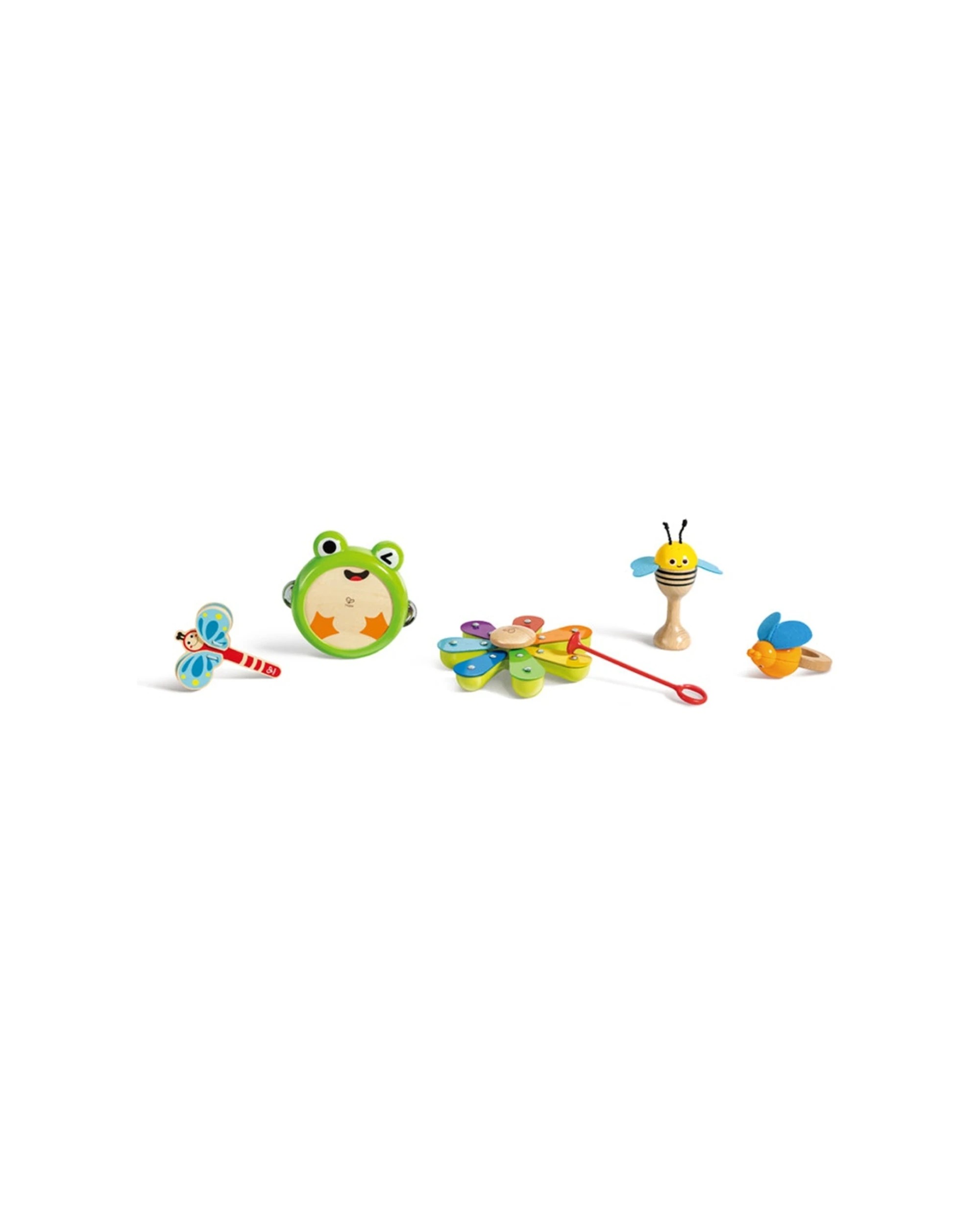 1 Hape Nature Band Rhythm Kit Percussion Instruments Set Kids - Multi, 1 of 3