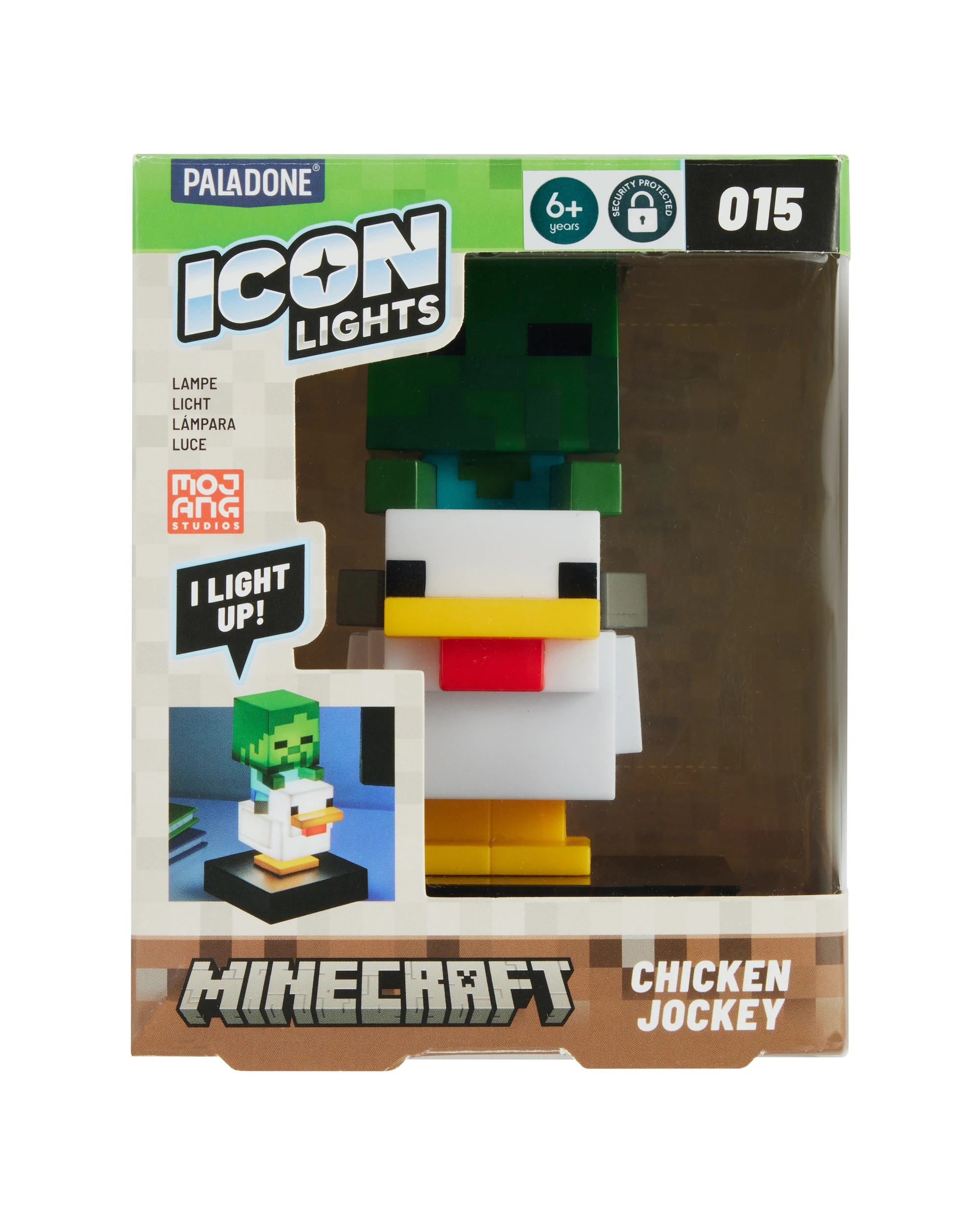 1 Minecraft Chicken Jockey Icon Light, 1 of 8