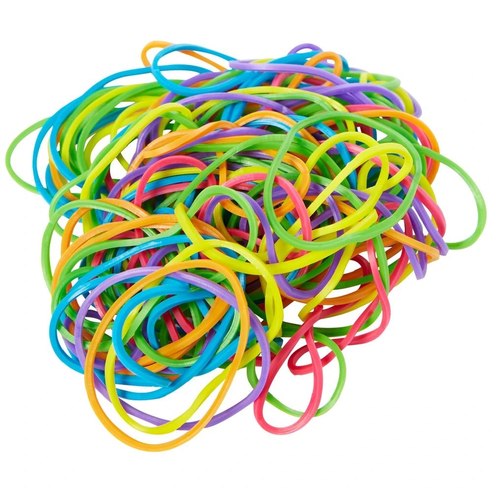 1 J.Burrows No.16 Rubber Bands 100g Assorted, 1 of 2