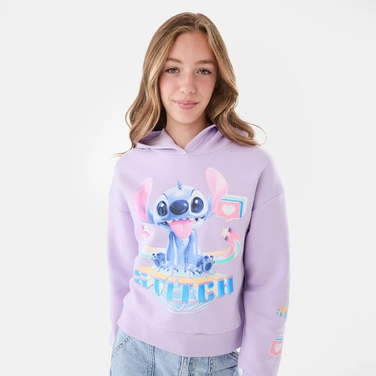 3 Disney Lilo & Stitch License Cropped Hoodie Stitch, 3 of 9