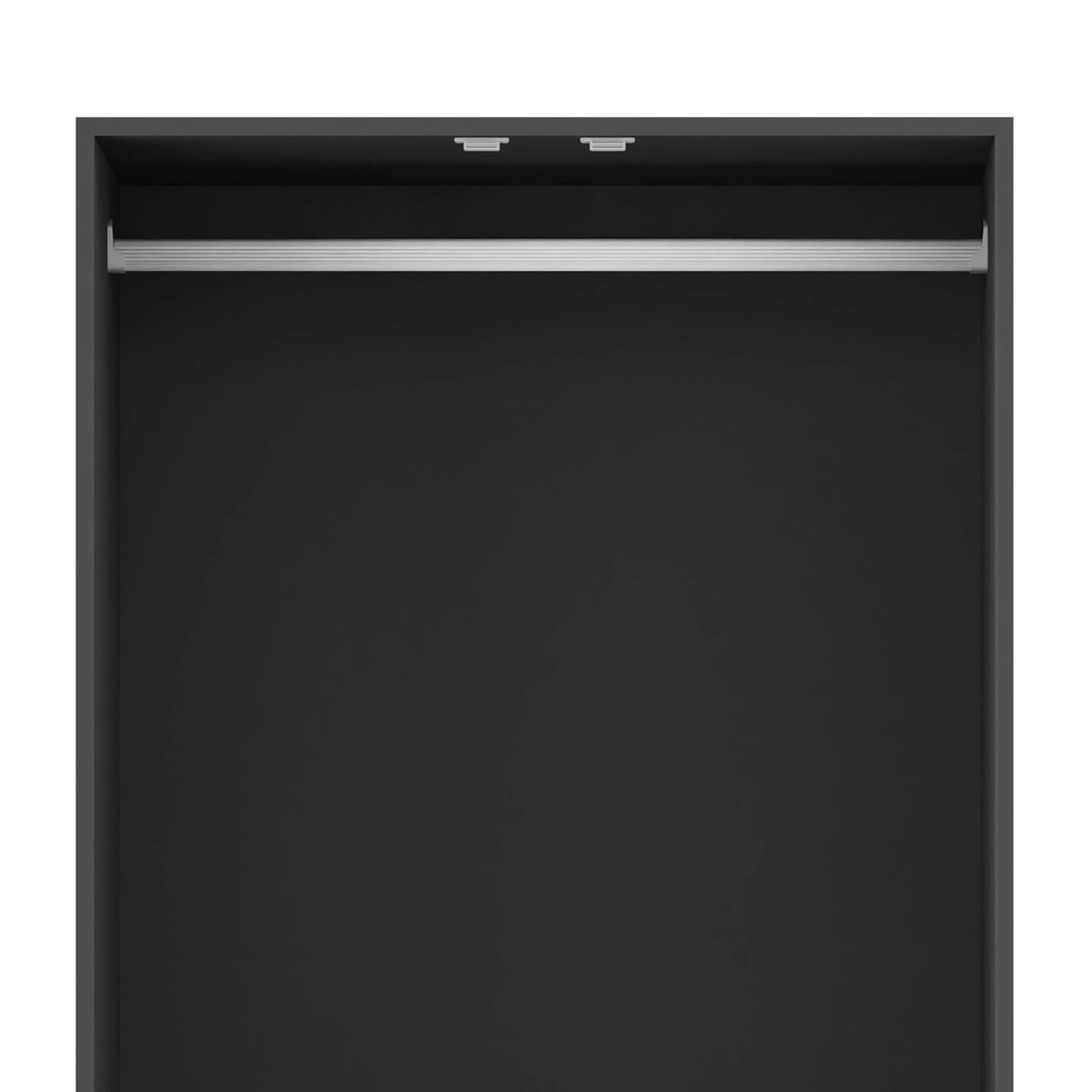 6 Alfordson Wardrobe Clothes Storage Cabinet Organizer Drawer Hanging Rod - Black, 6 of 10