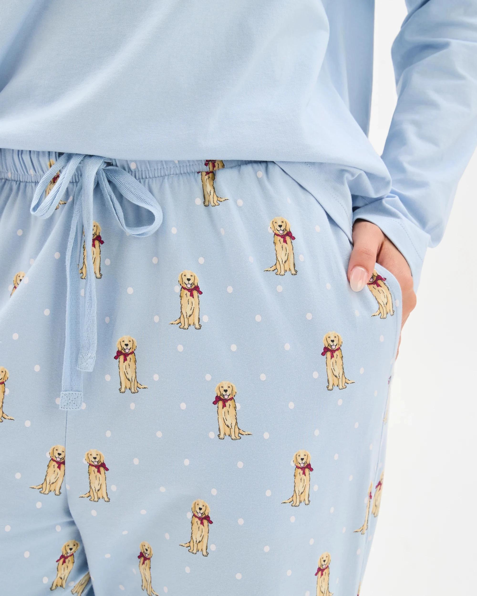 5 Target Woman Australian Cotton Printed Sleep Joggers GOLDEN RETRIEVER, 5 of 6