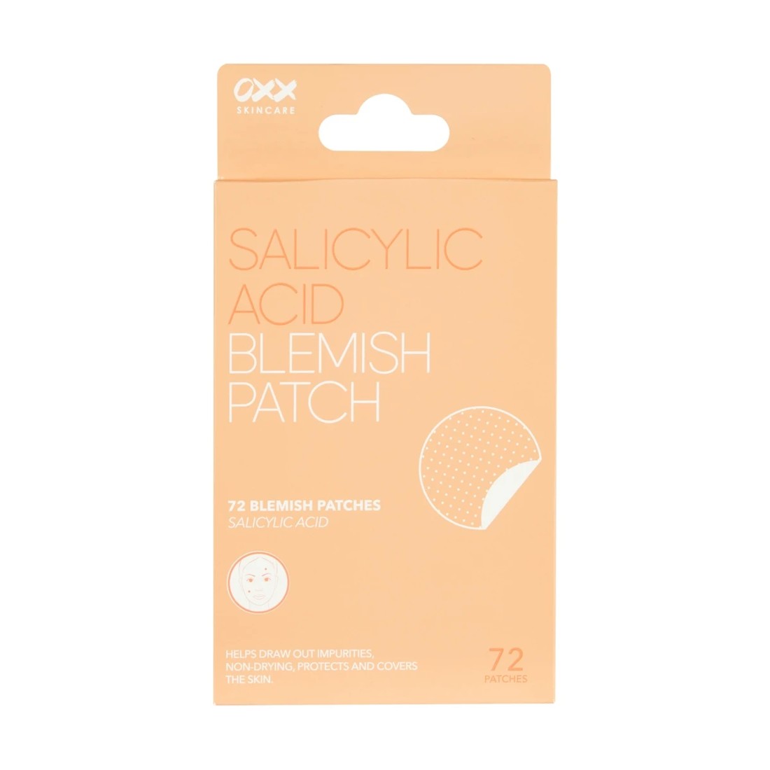 1 OXX Skincare 72 Piece Blemish Patches - Salicylic Acid, 1 of 7