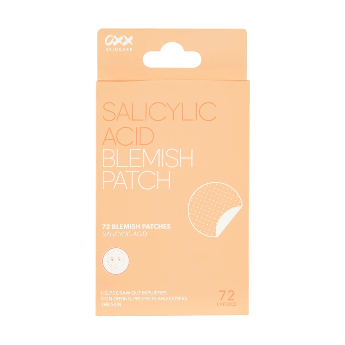 1 OXX Skincare 72 Piece Blemish Patches - Salicylic Acid, 1 of 7