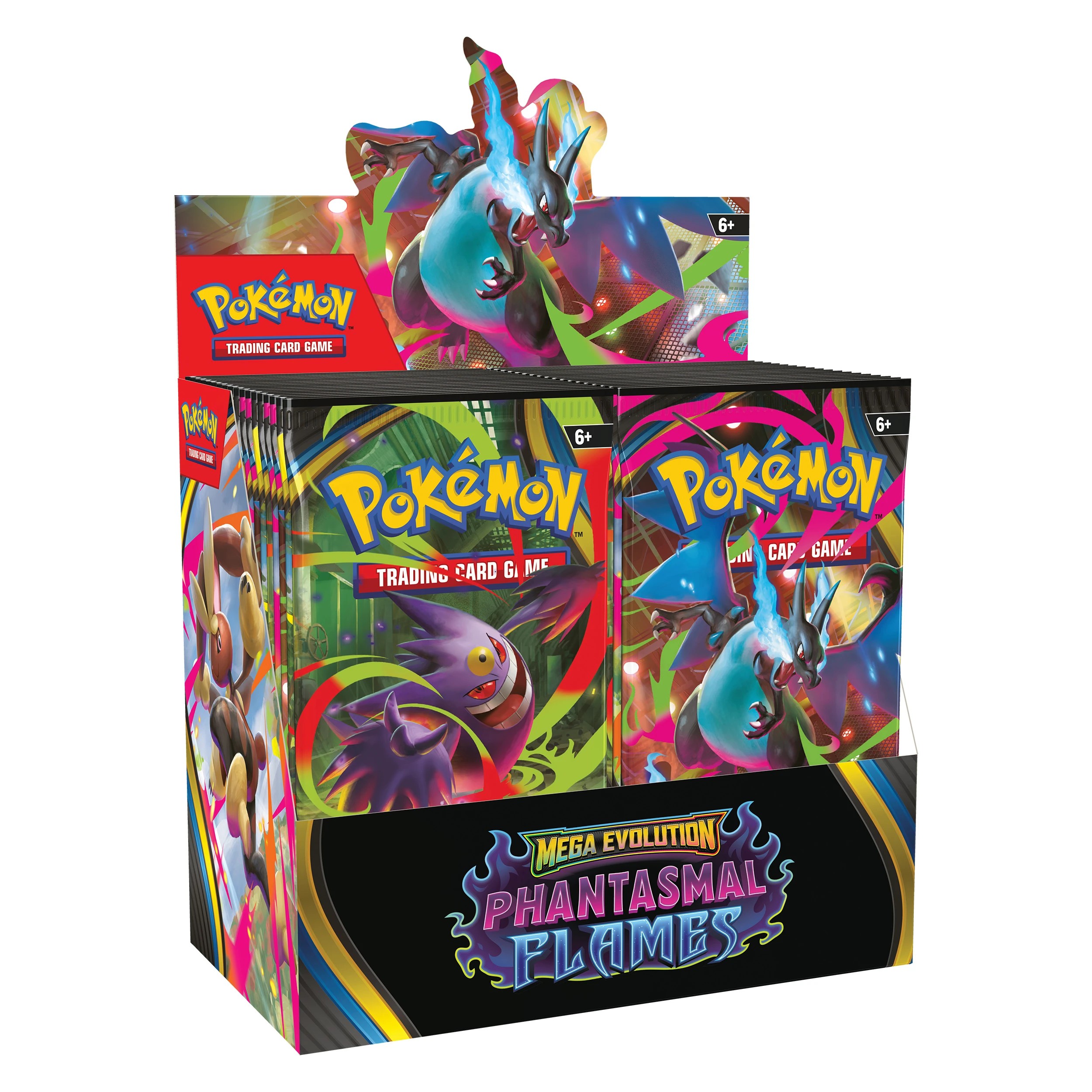 1 Pokemon Trading Card Game: Mega Evolution - Phantasmal Flames Booster Display (36 Boosters) - Assorted, 1 of 8