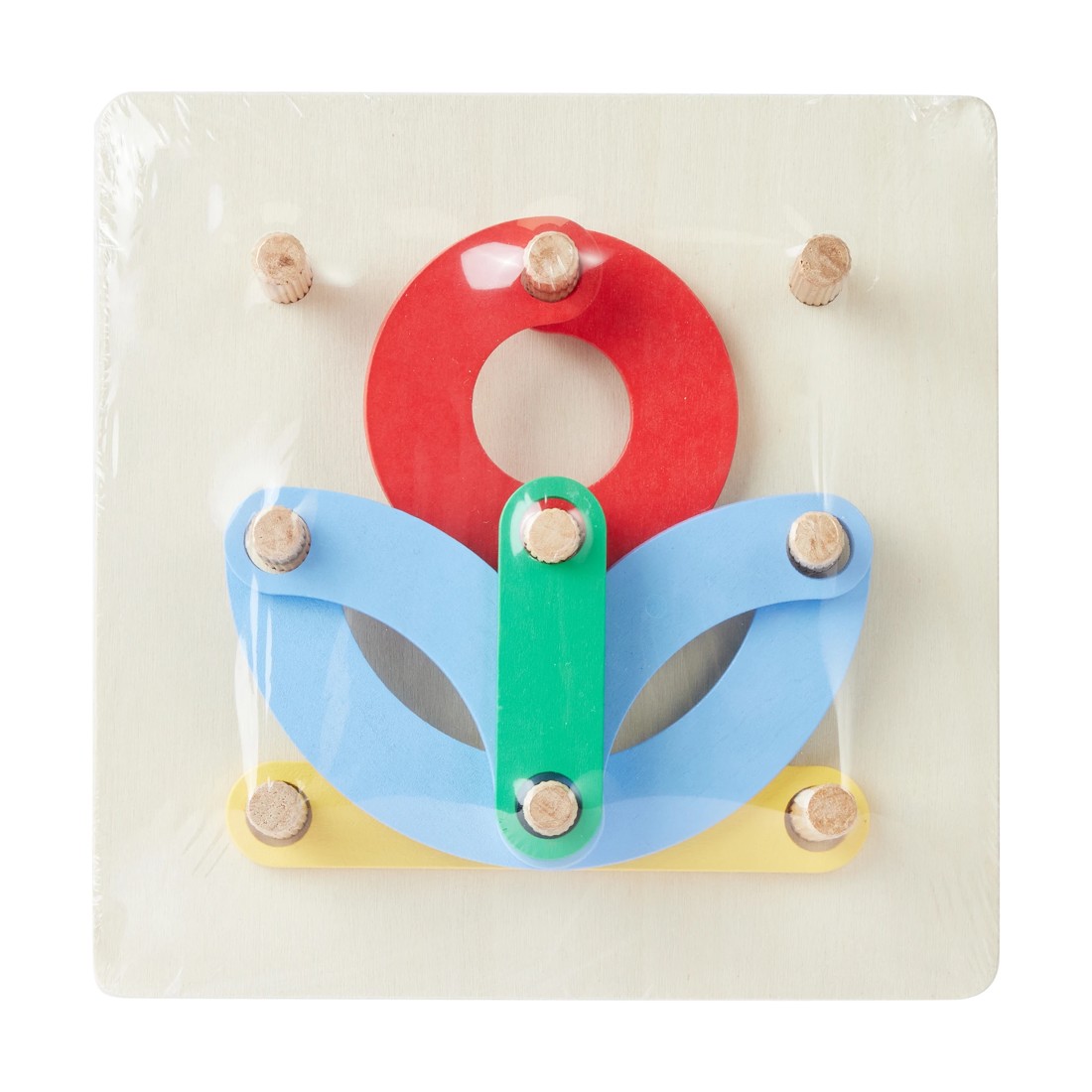 1 Wooden Play Letter and Number Peg Puzzle, 1 of 6