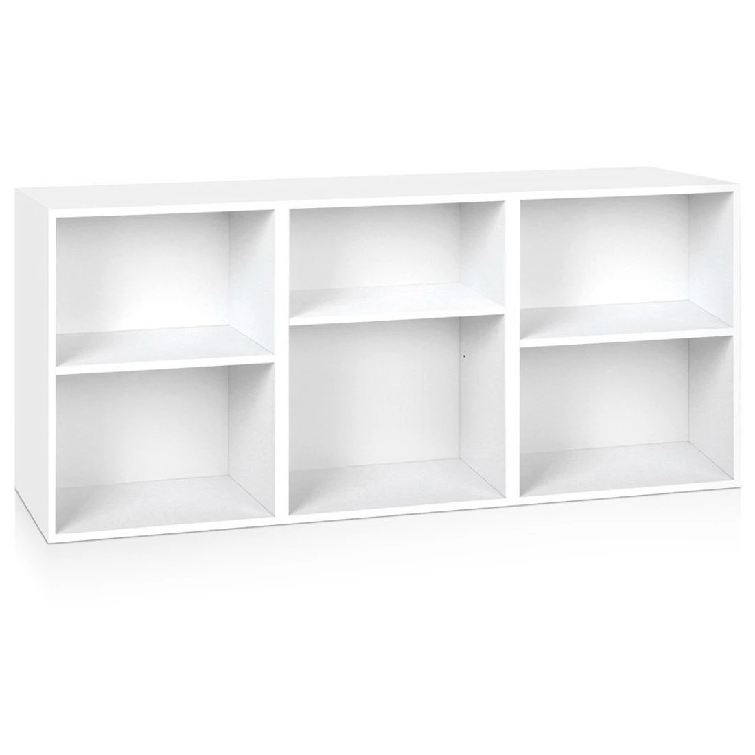 1 Artiss Bookshelf Set of 3 - White, 1 of 8