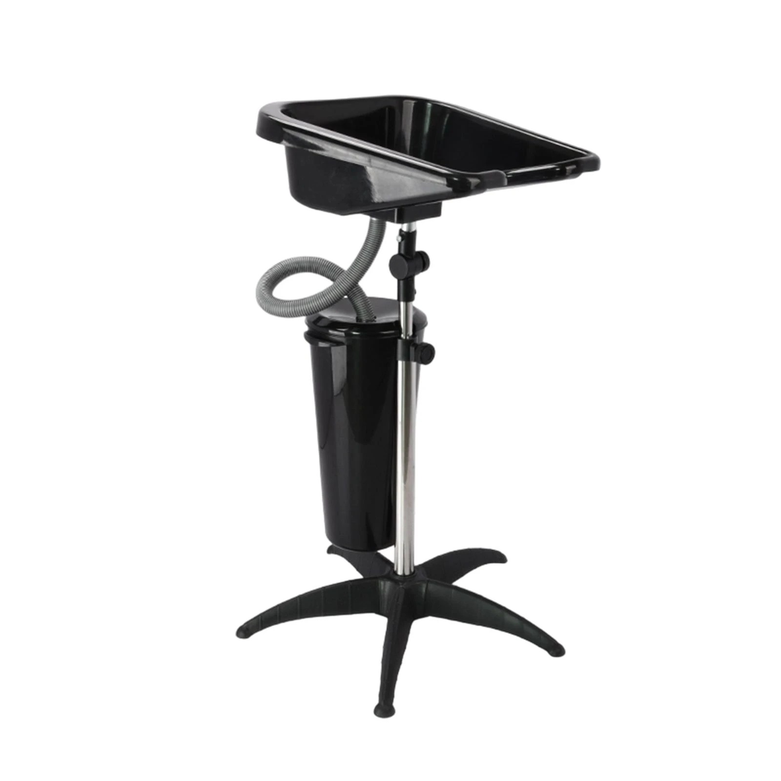 6 Ausway Portable Adjustable Salon Basin with 10L Bucket Mobile Hair Washing Sink, 6 of 8