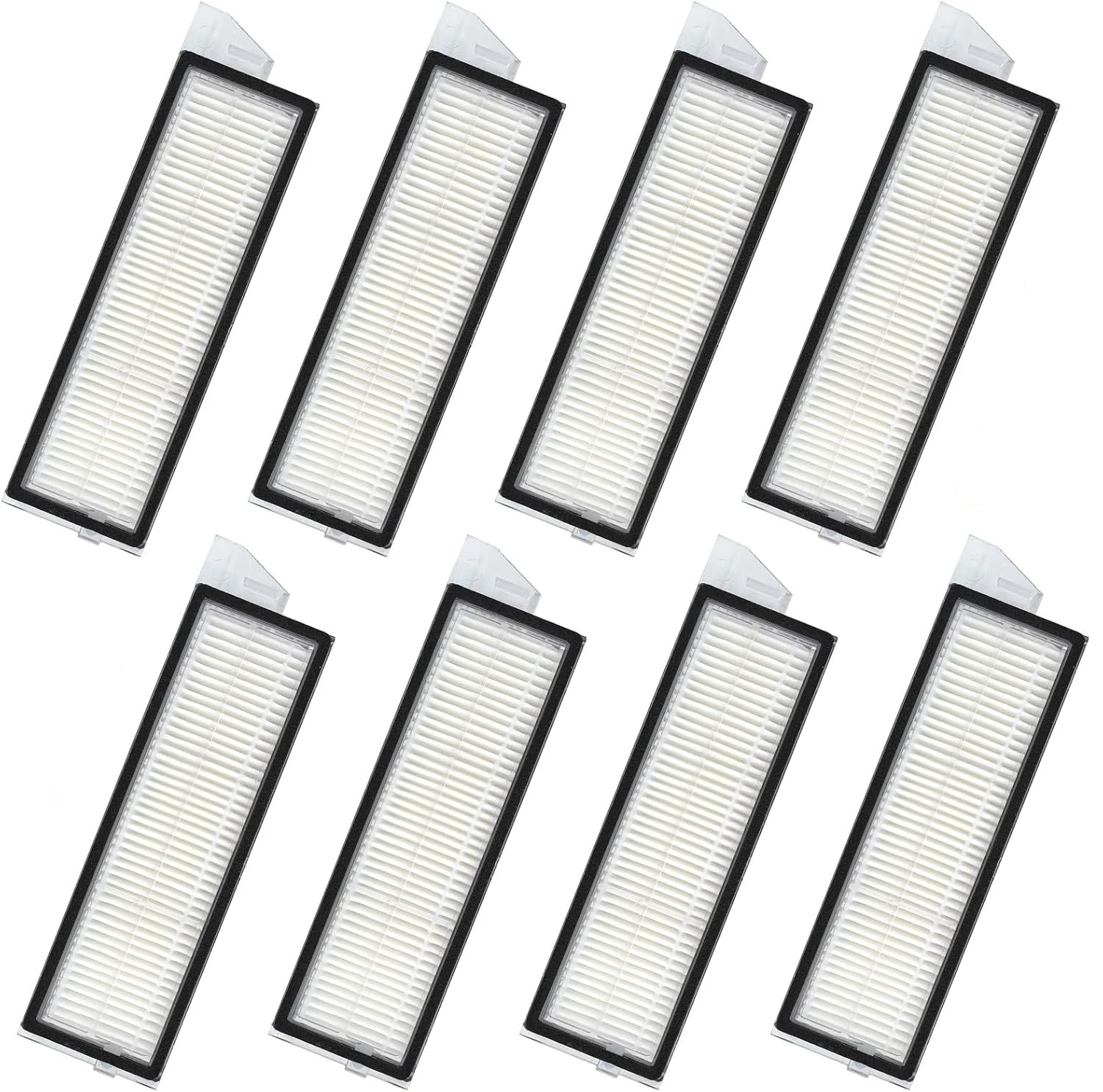 1 Hygieia 8 Hepa Filters For Roborock S8 Series Robot Vacuum Cleaners - White, 1 of 6